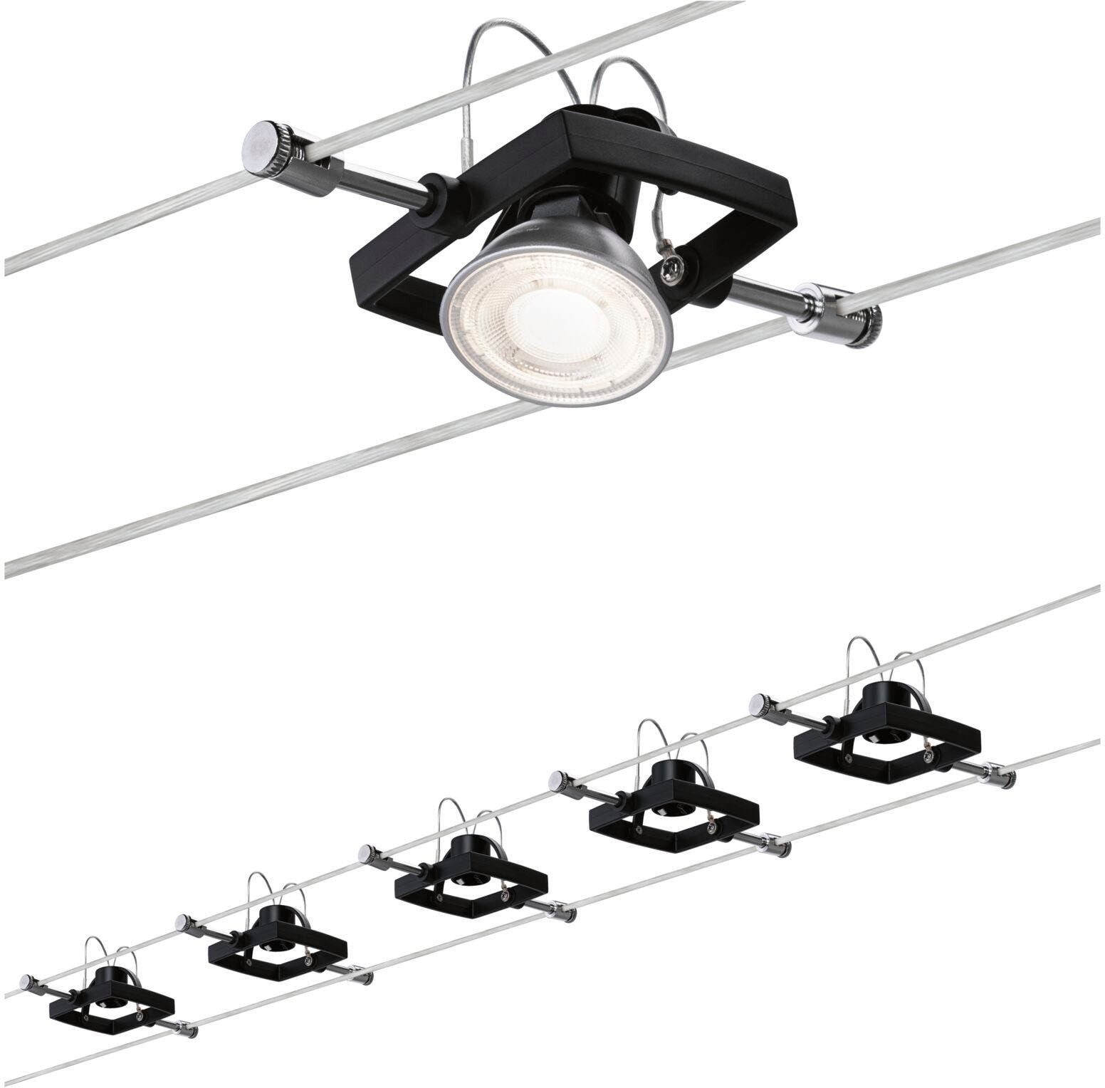 Paulmann LED Deckenleuchte »Mac II«, 5 flammig-flammig, GU 5,3