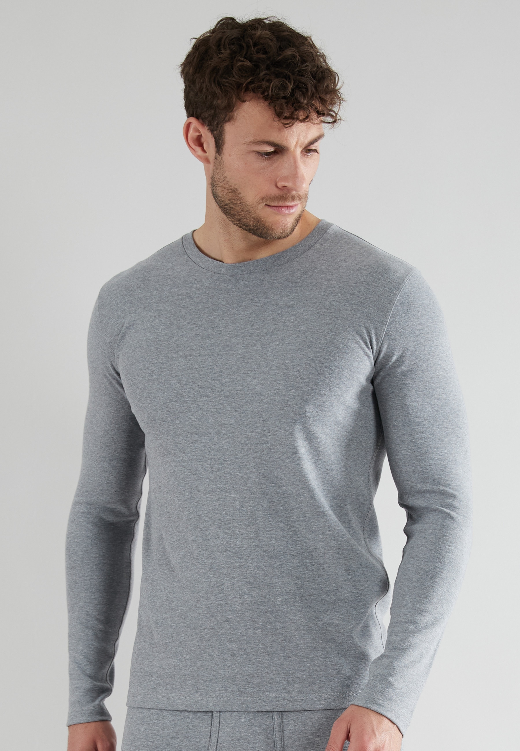 GÖTZBURG Unterziehshirt, Rundhals-Ausschnitt, langärmelig, Slim-Fit günstig online kaufen