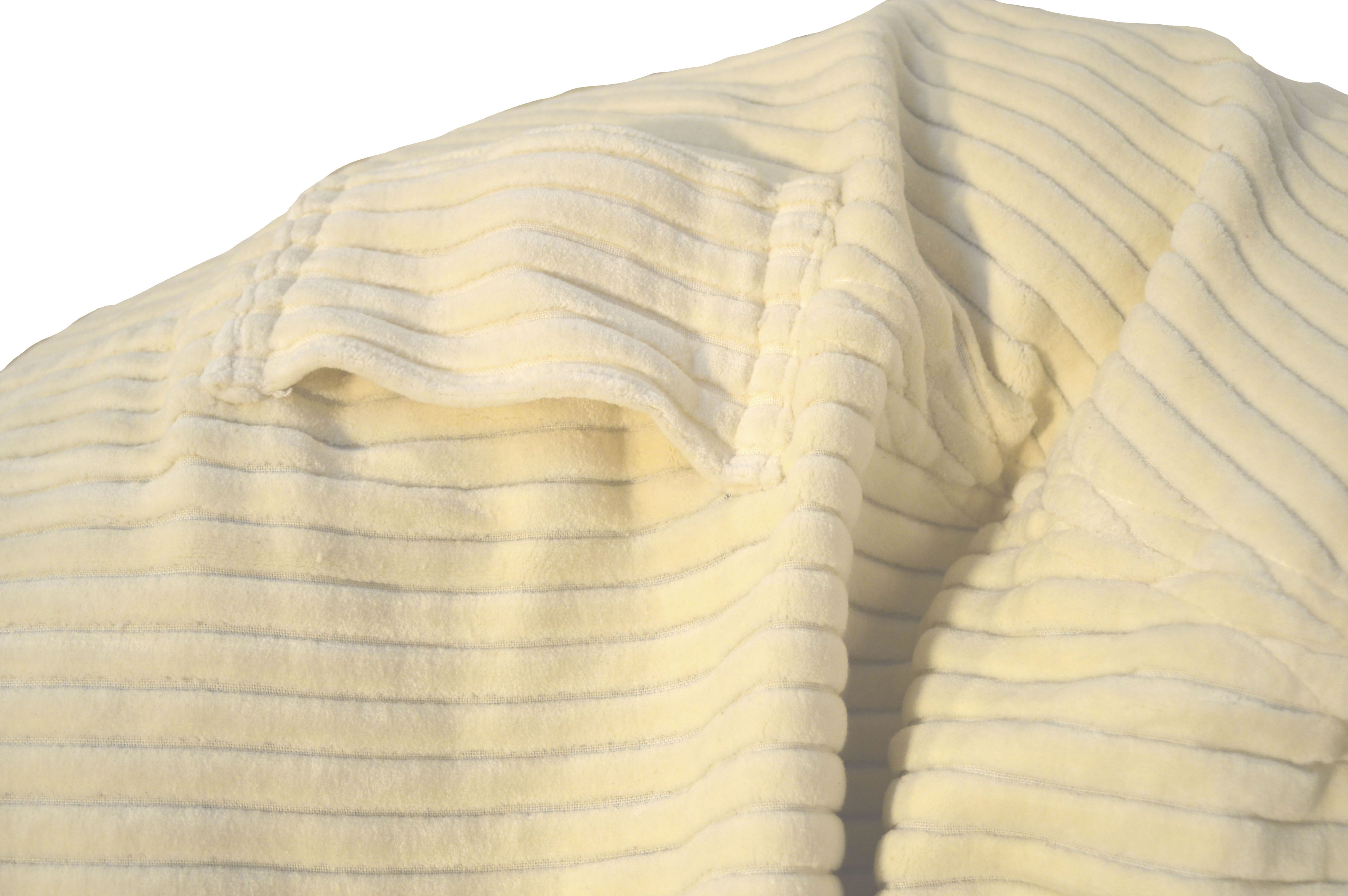 Thumbnail - KiNZLER Sitzsack "Manchester" 1 Stk. tlg. Uni Farben, Cord, mit Tasche & Tragegriff, Wohnzimmer & Kinderzimmer