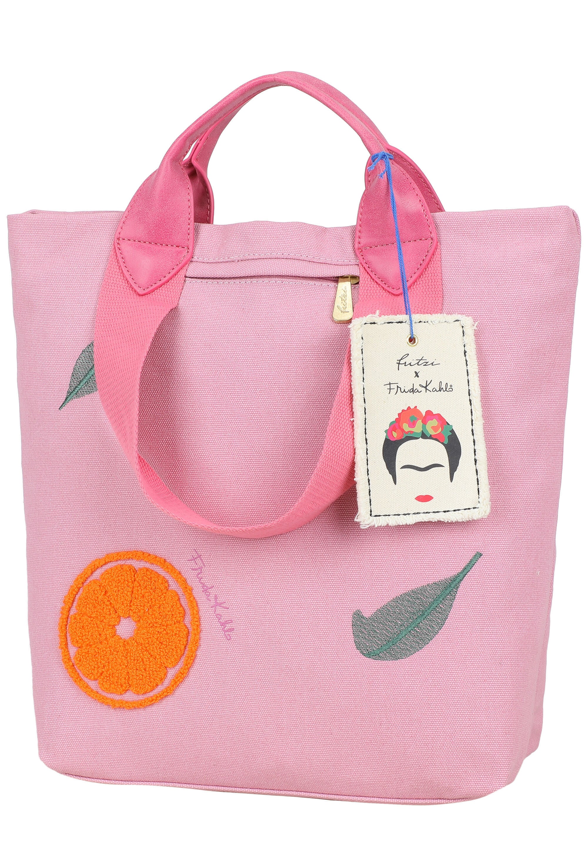 Fritzi aus Preußen Skirucksack »Fritzi x Frida Kahlo« mit Orangen-Motiv