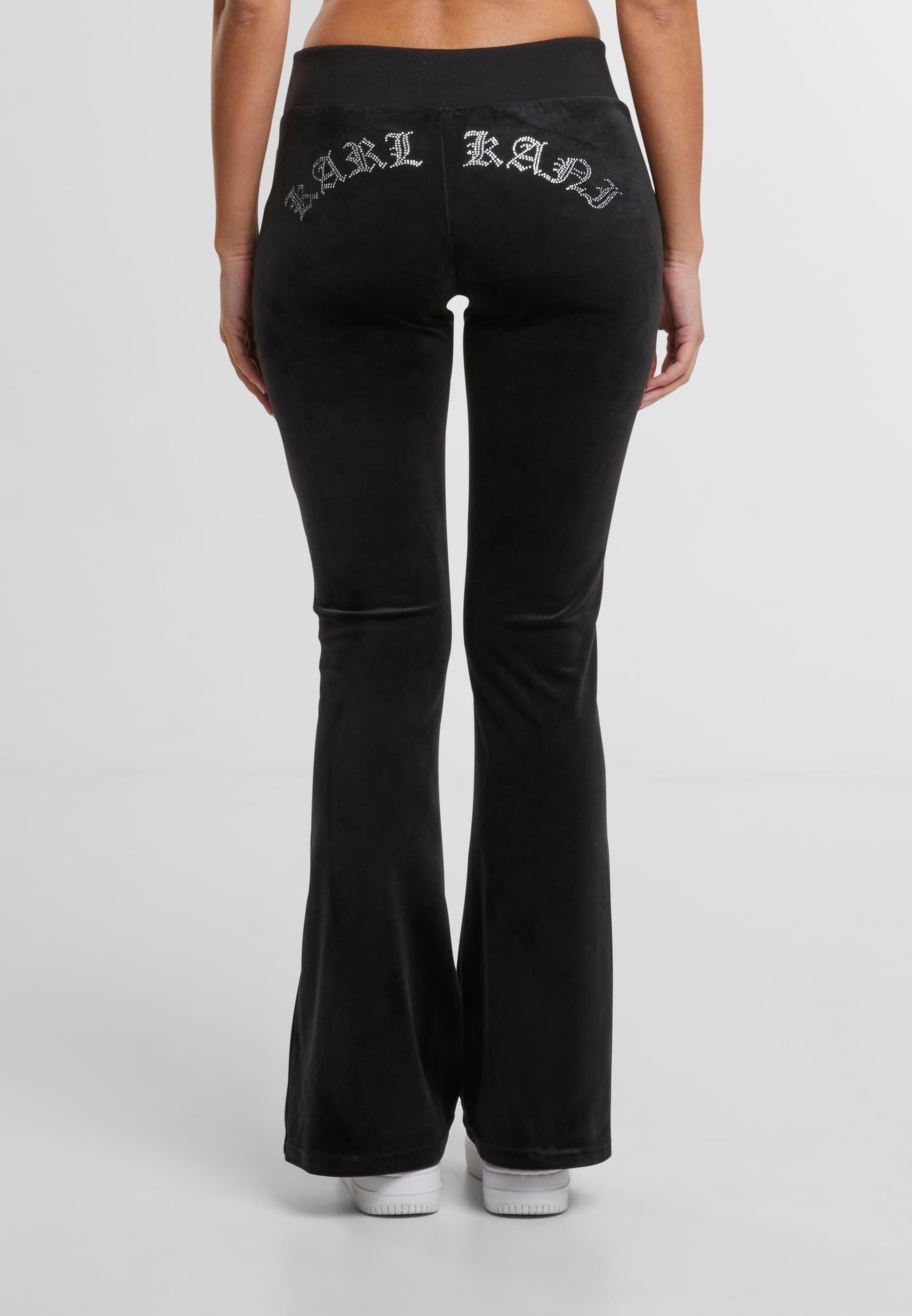 Karl Kani Jogginghose »Karl Kani KW251-035-1 Signature Rhinestone Velours Trackpants«, (1 tlg.)