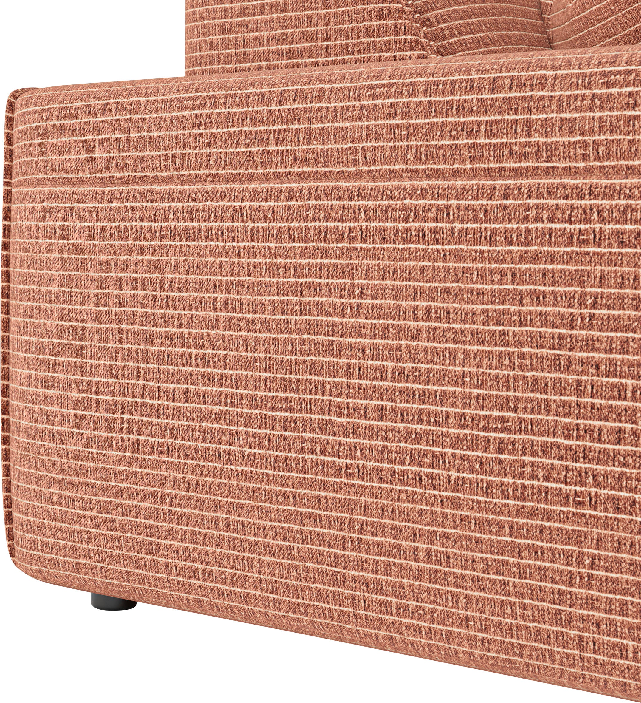 andas Ecksofa »Glimminge L-Form auch in Breitcord, Feincord + Easy care-Bezug,«, Breite 264, Zierkissen