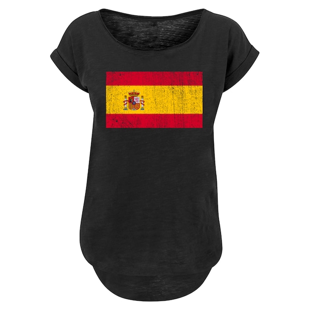 F4NT4STIC T-Shirt »Spain Spanien Flagge distressed«, Print für kaufen | BAUR