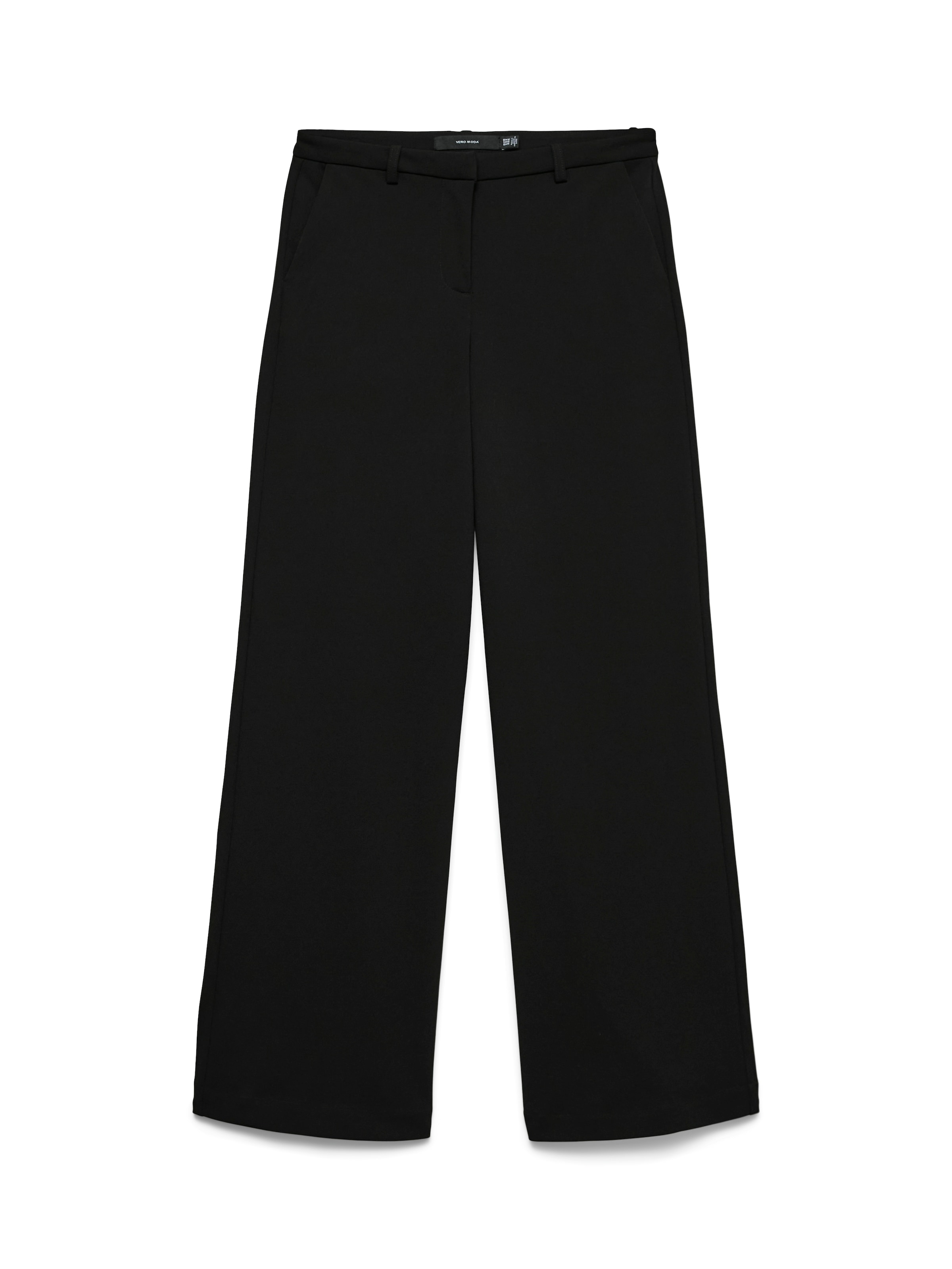 Vero Moda Anzughose »VMZAMIRA MW WIDE PANT NOOS«  Materialmix, wide fit, regular waist