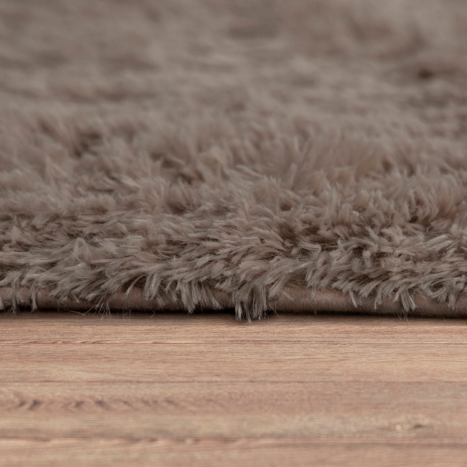 Paco Home Hochflor-Teppich »Silky 591«, rund, 37 mm Höhe, Uni Farben, besonders weich und kuschelig