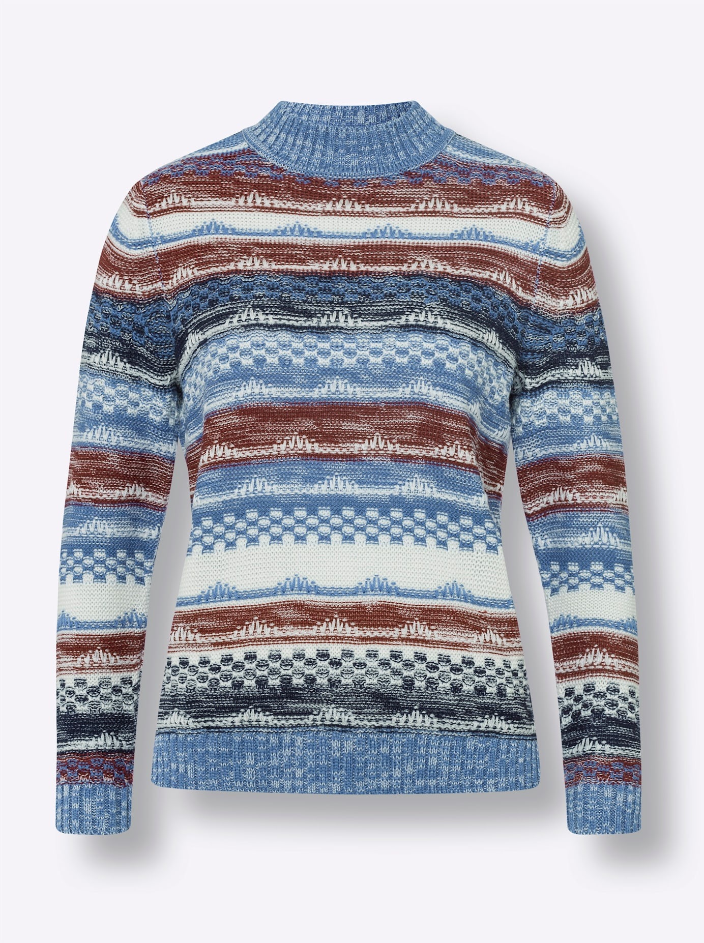 Classic Basics Stehkragenpullover »Langarm-Pullover«