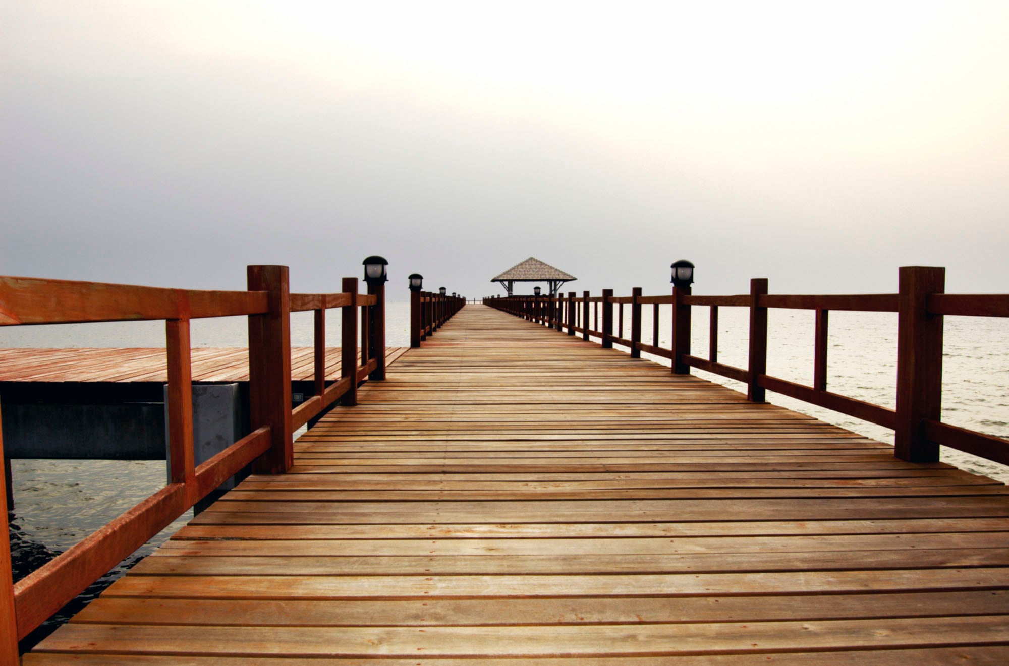 queence Leinwandbild "Bali" Asien  Bilder von Asien  Brücken  Landschaft  M günstig online kaufen