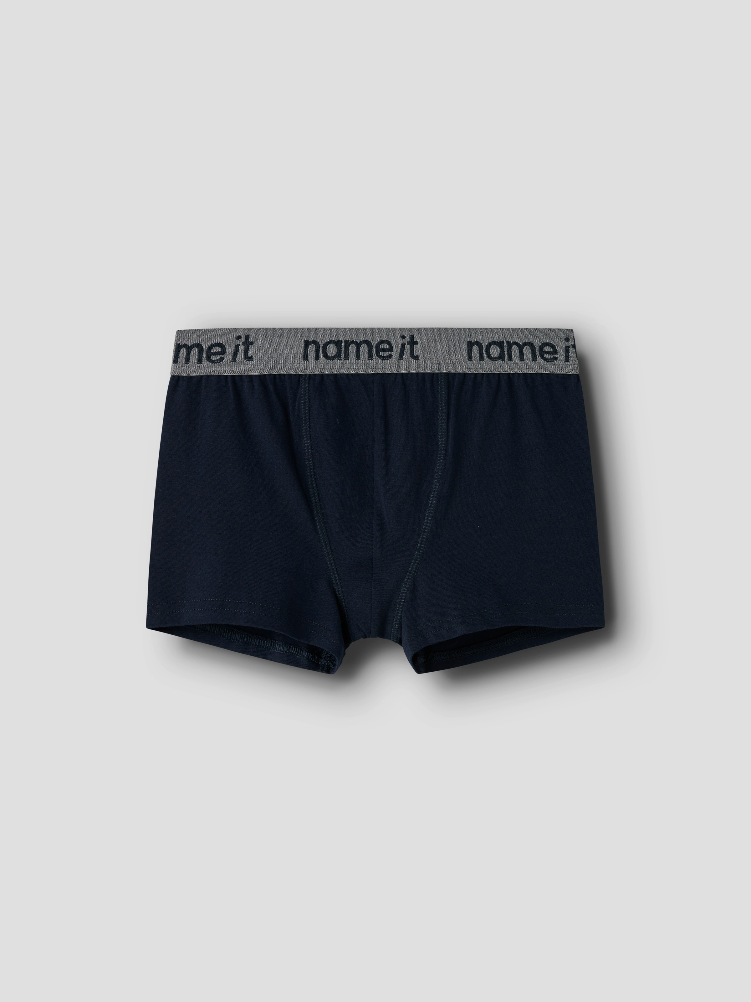 Name It Nkmboxer 3p Boxer Trunks Dark Grey Melange 122/128 4
