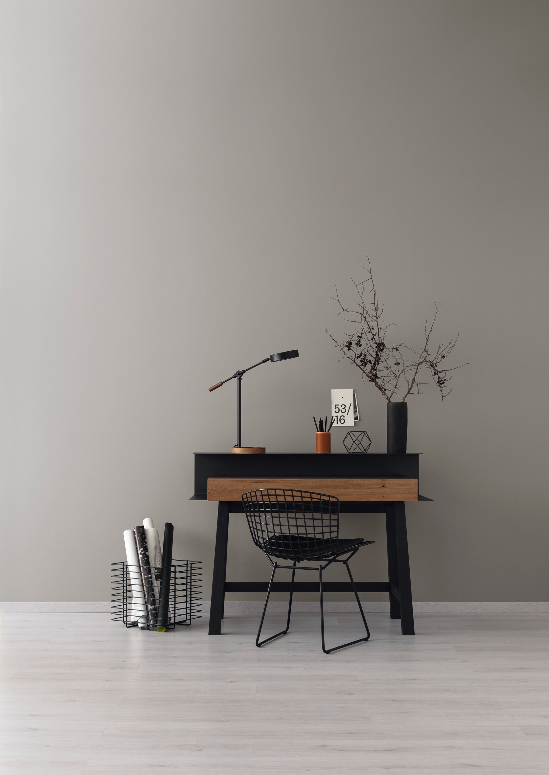 SCHÖNER WOHNEN FARBE Wand- und Deckenfarbe »designfarben«, hochdeckende Premium-Wandfarbe, Farbwelt grau