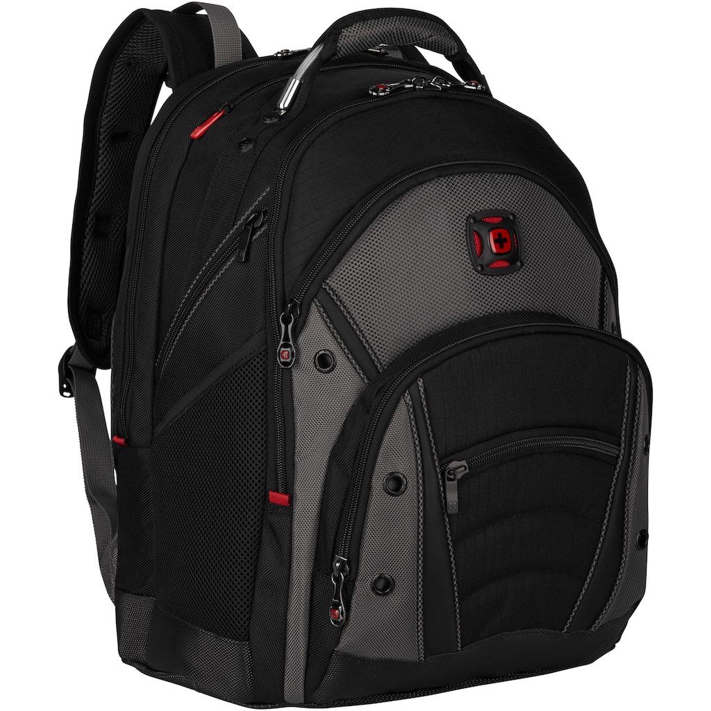 Wenger Laptoprucksack »Synergy, schwarz/grau«