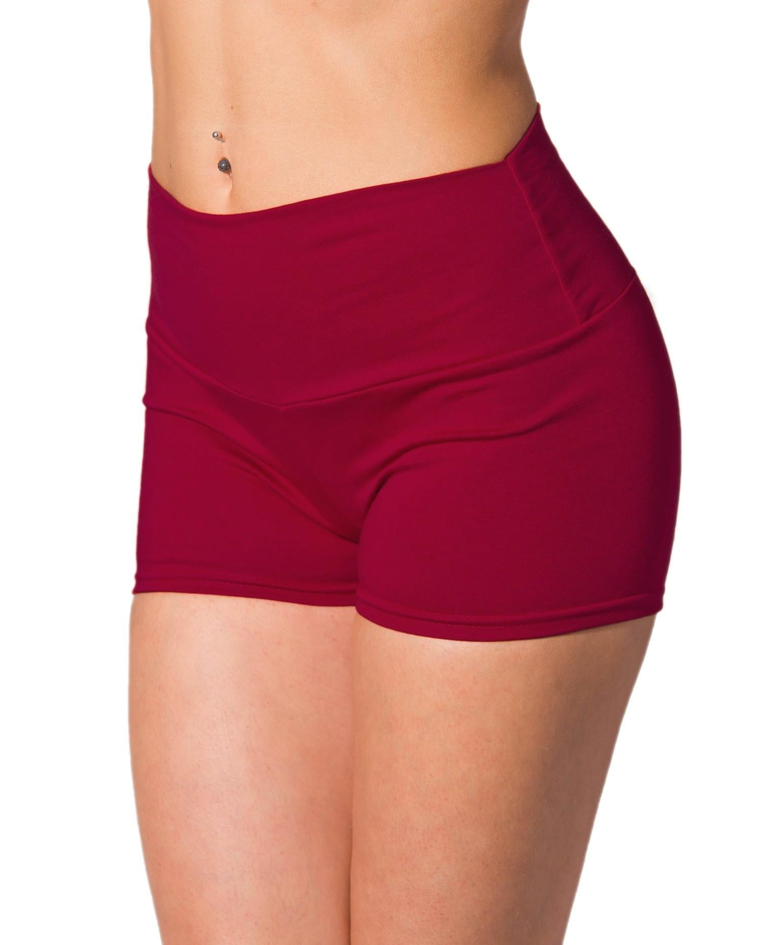 ALKATO Hotpants "Shorts Alkato Damen Sport Shorts mit Hohem Bund"