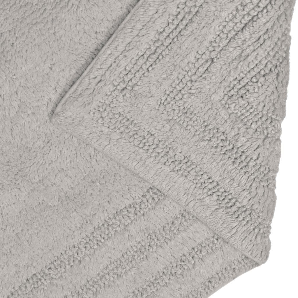 my home Badematte »Inga, Rahmen, Badvorleger, Badezimmer Teppich«, beidseitig nutzbar-fußbodenheizungsgeeignet-strapazierfähig, 100% Baumwolle, Hoch-Tief-Effekt, weich, trocknergeeignet