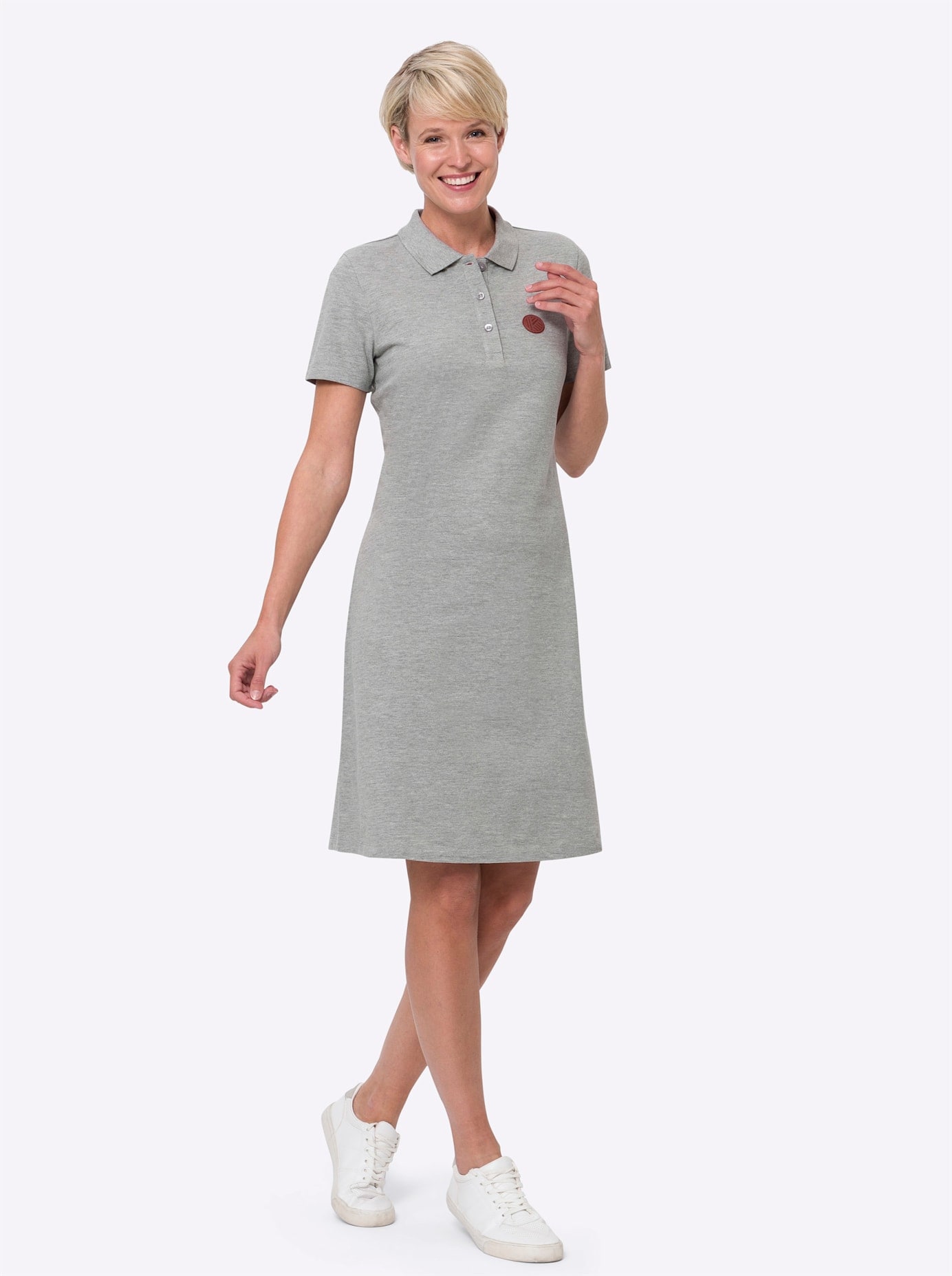 Classic Basics Shirtkleid "Polokleid" günstig online kaufen