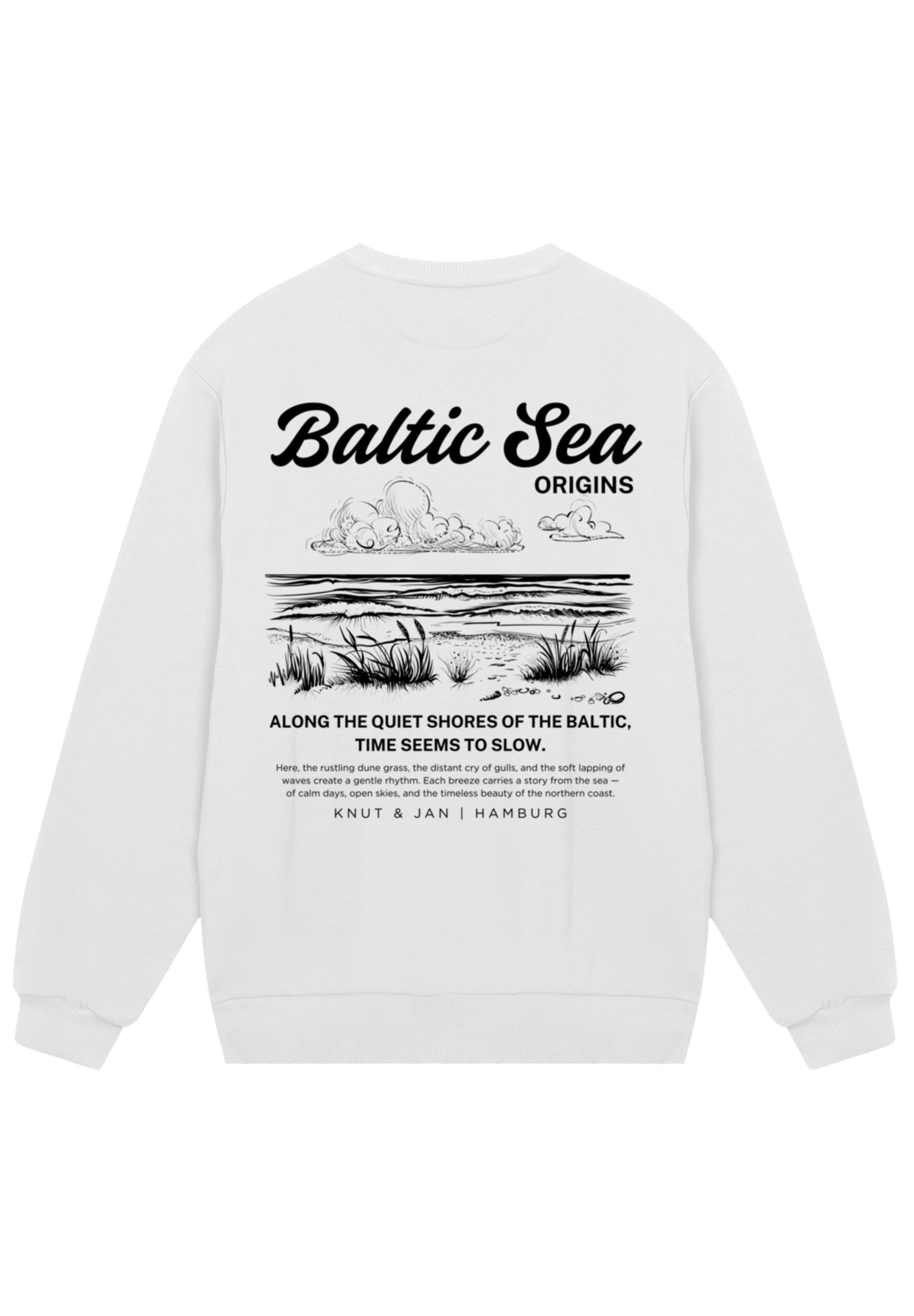 F4NT4STIC Sweatshirt »Knut und Jan Hamburg«, Osteee Kollektion, Urlaub, Ahoi Moin