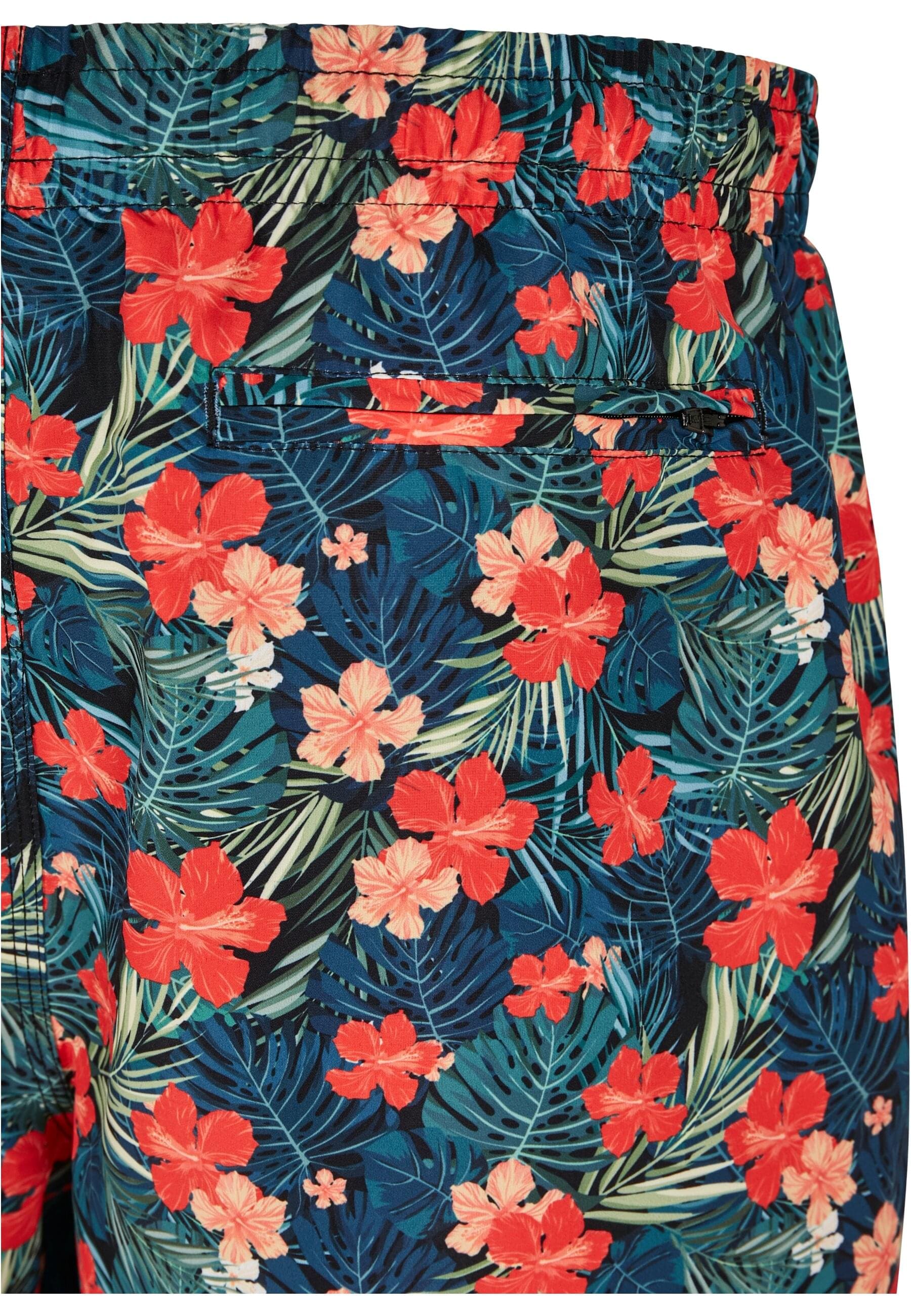 URBAN CLASSICS Badeshorts »Urban Classics Herren Pattern Swim Shorts«