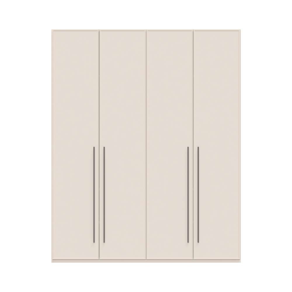 Places of Style Drehtürenschrank »Opera mit oder ohne Kranz inkl. LED-Beleuchtung, B: 92,137 oder 182 cm«, UV lackiert, Soft Close Funktion, Höhenverstellbare Füße