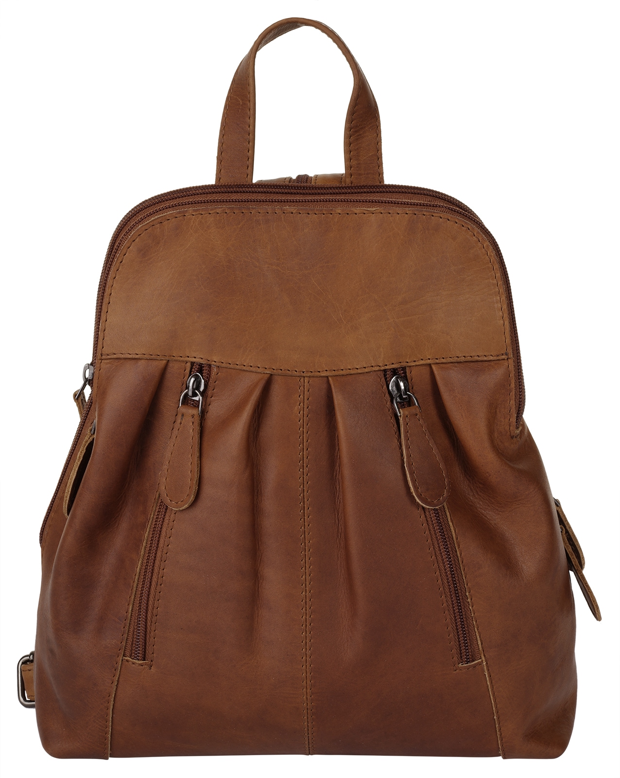 Cluty Cityrucksack, echt Leder