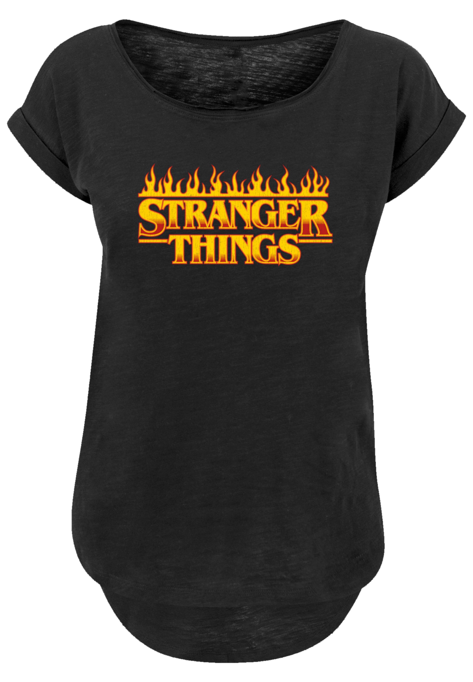 F4NT4STIC T-Shirt »Stranger Things Fire Logo Women Netflix TV Series« Premium Qualität