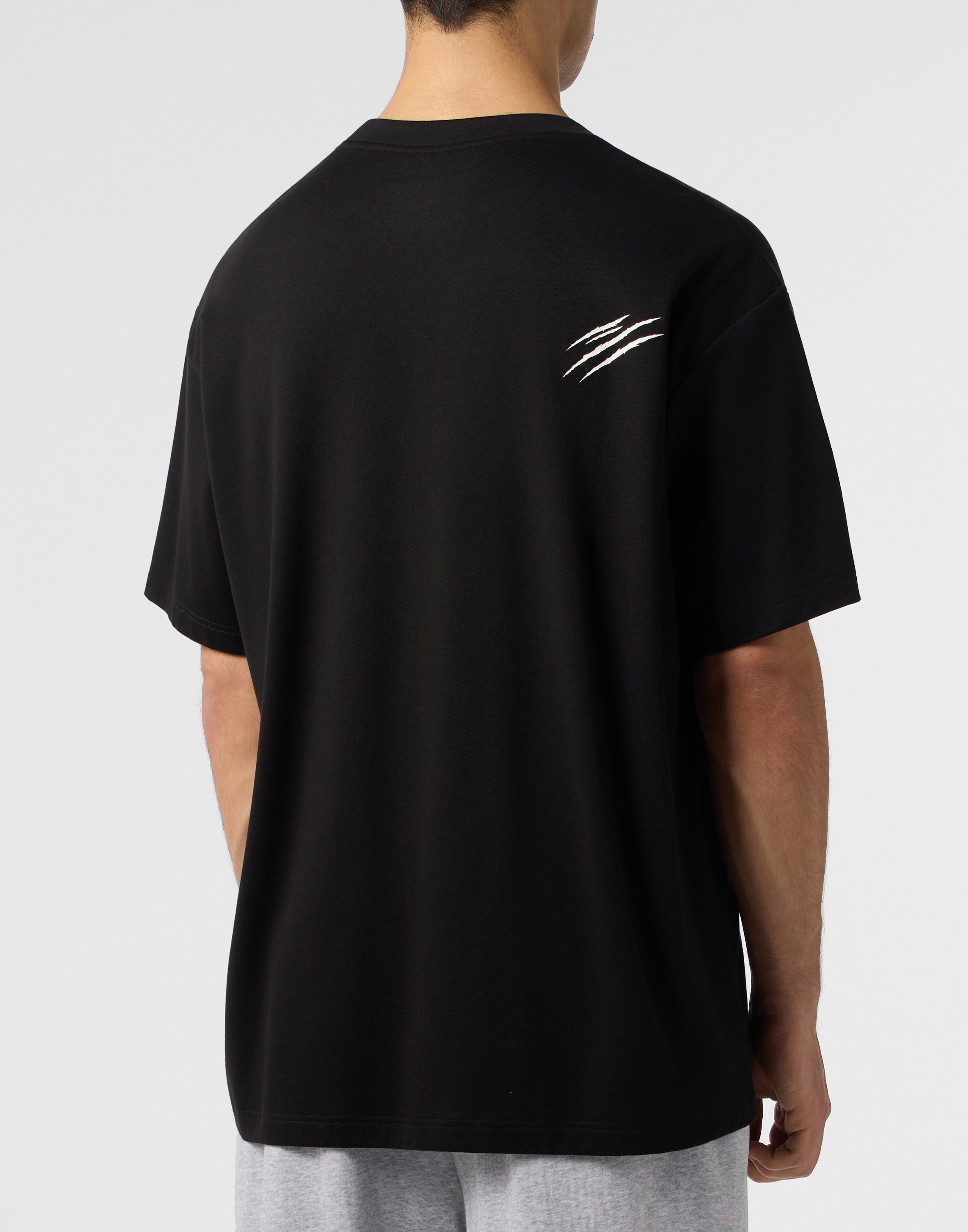 PLEIN SPORT T-Shirt »Slub Cotton T-Shirt Scratch«