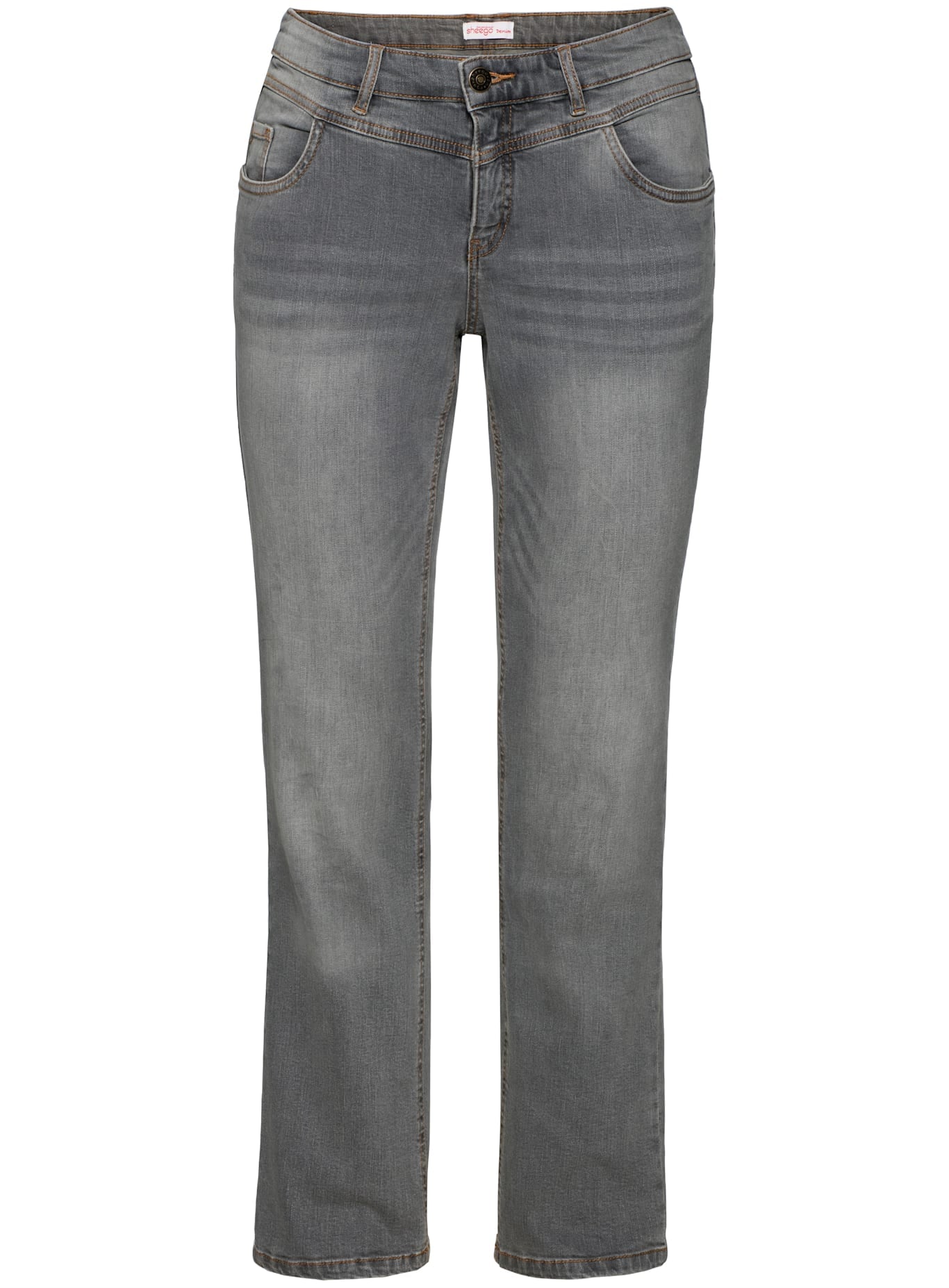 Sheego Stretch-Jeans 1 Stk. tlg. günstig online kaufen