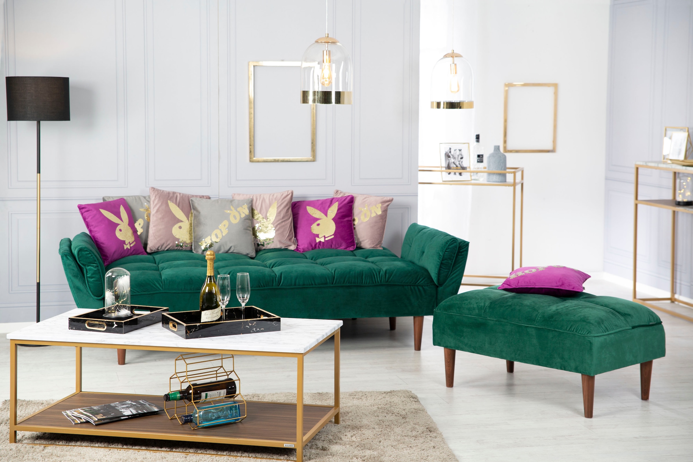 PLAYBOY Schlafsofa »Scarlett« Schlafsofa