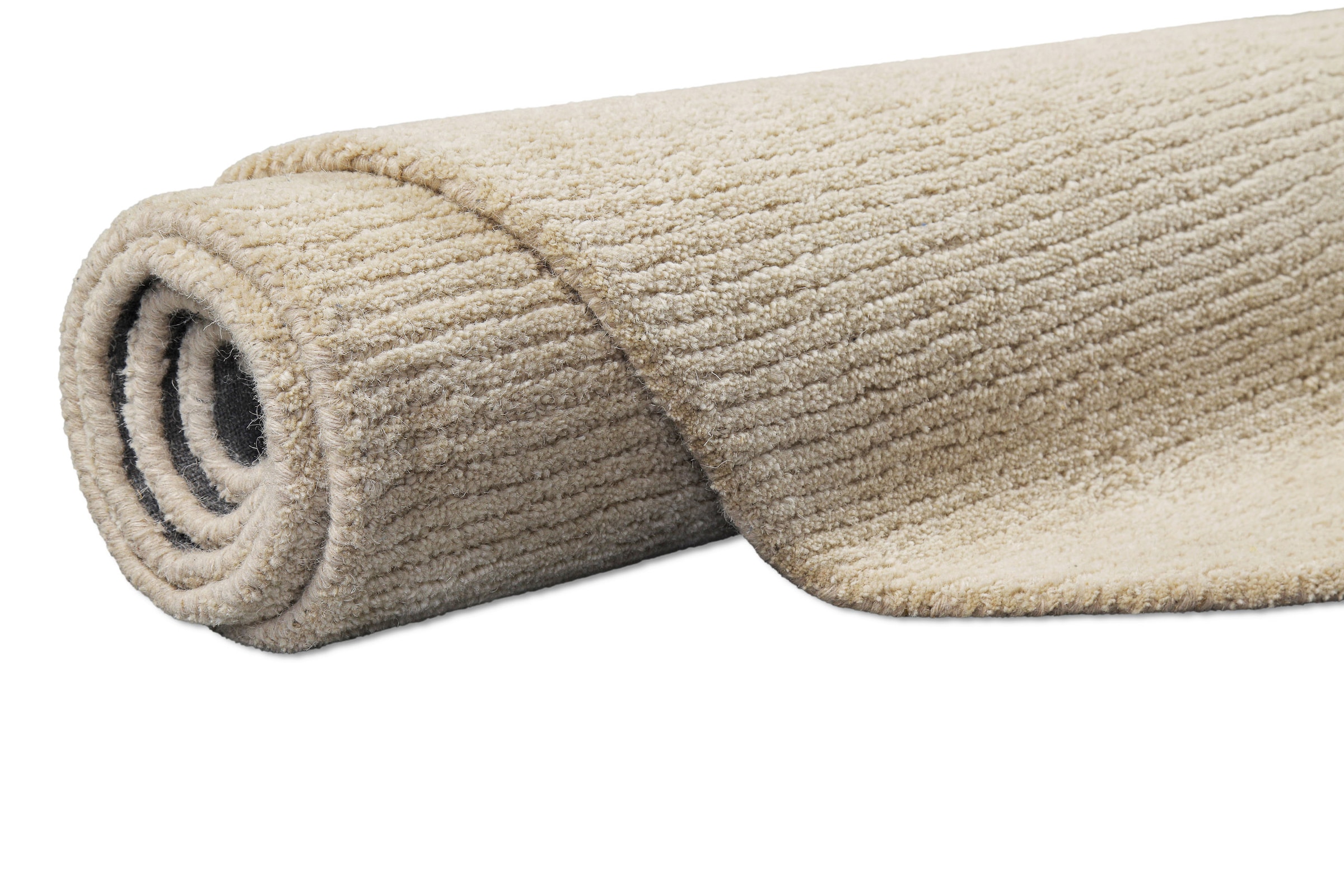 Wecon home Teppich »Dodo« rechteckig 10 mm Höhe Wollteppich, asymmetrisch, hochwertig, handgetuftet, robust, modern