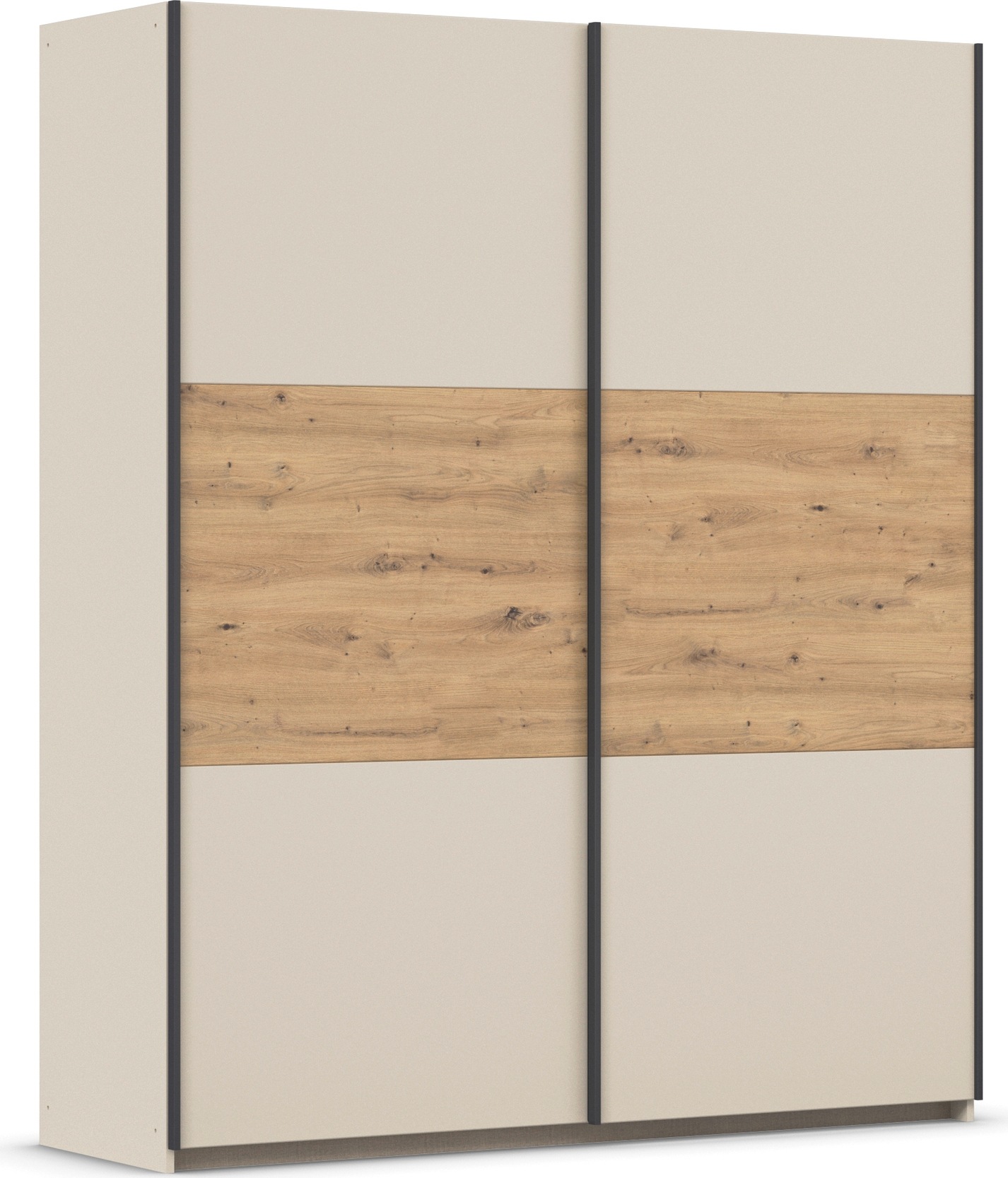 rauch 1100000002199 "Kleiderschrank Schrank Garderobe Garderobenschrank Wäscheschrank NEO" 3 verschiedene Ausstattungen BASIC/CLASSIC/PREMIUM (inkl. SOFT-CLOSE), mit großzügigem Stauraum und vielfältigen Farbkombinationen