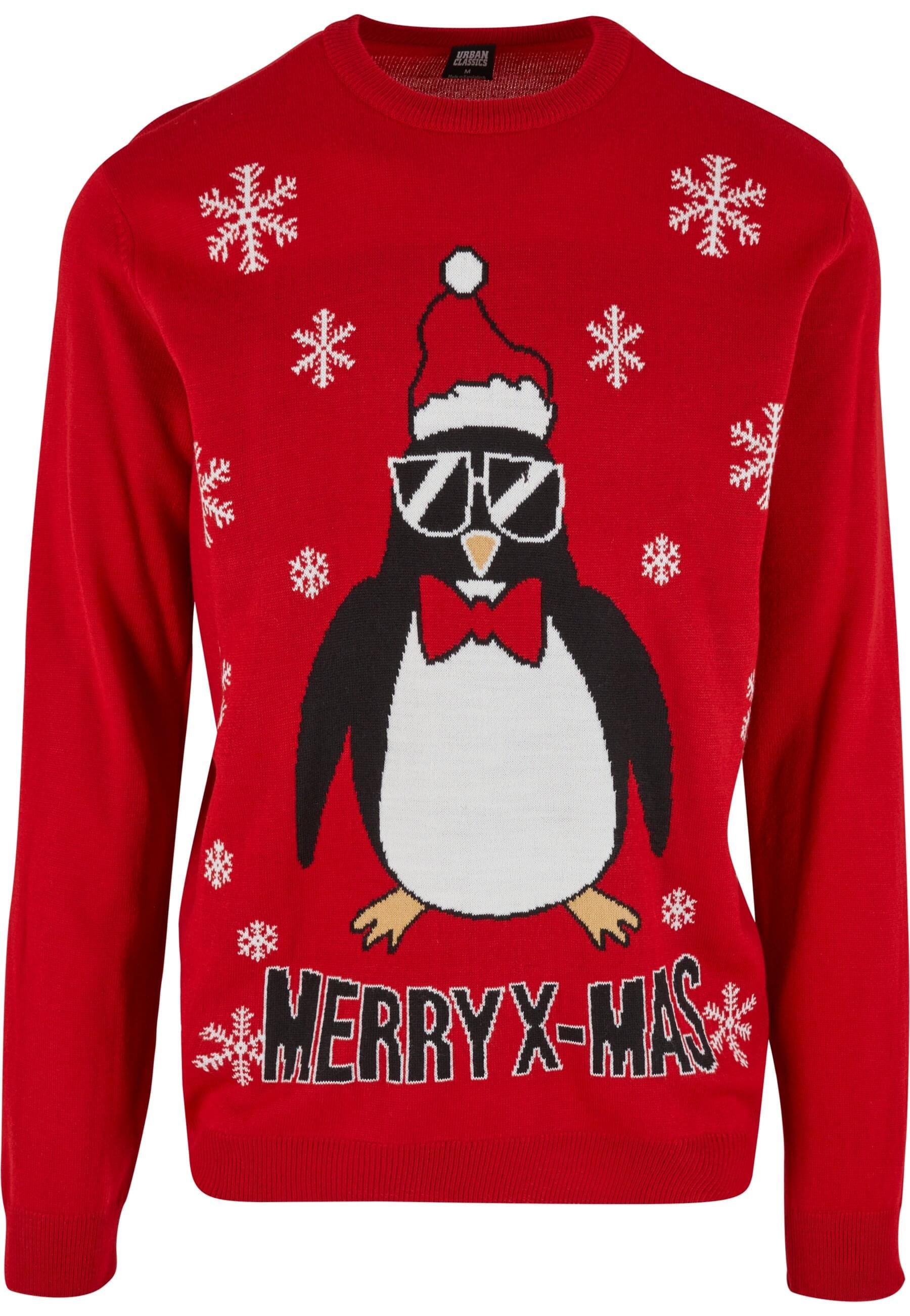 URBAN CLASSICS Rundhalspullover "Urban Classics Christmas Sweater" 1 Stk. t günstig online kaufen