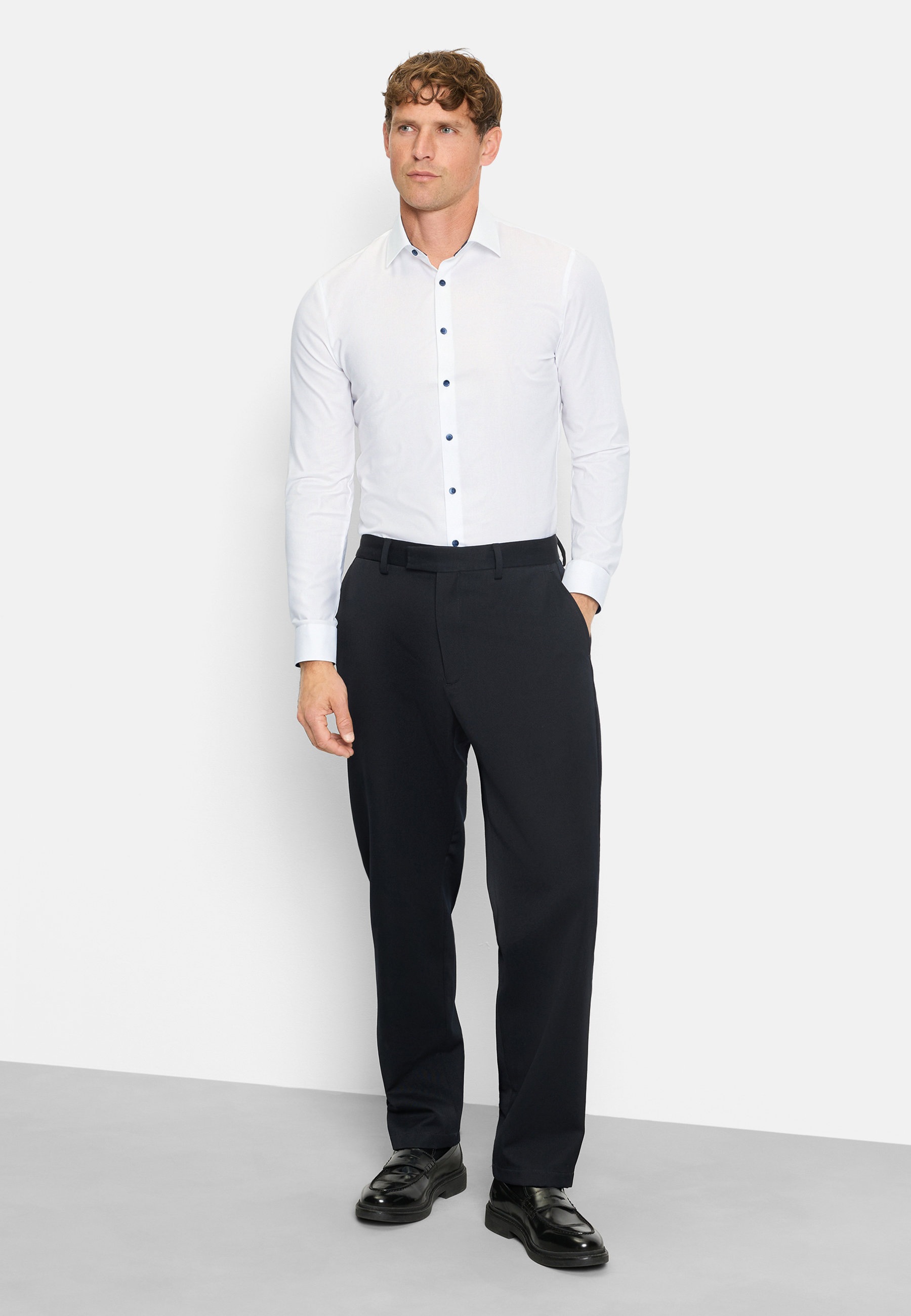 OLYMP Businesshemd »OLYMP No. Six, super slim, Businesshemd, New York Kent«