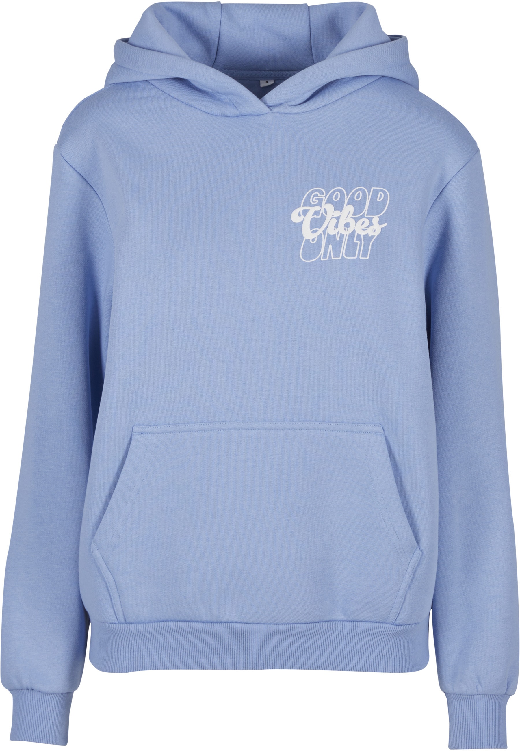 Miss Tee Kapuzensweatshirt "Miss Tee Good Vibes Ladies Fluffy Hoody" günstig online kaufen
