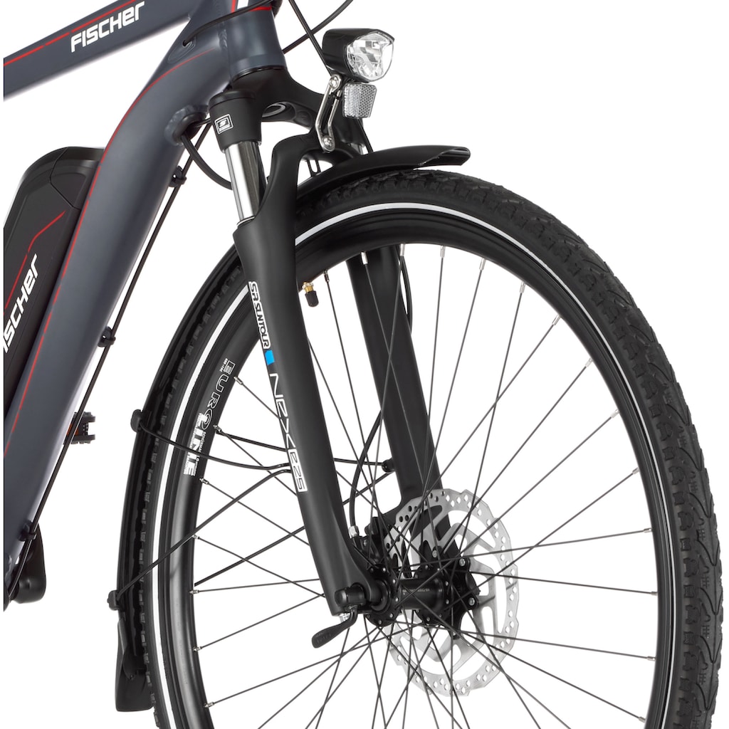 FISCHER Fahrrad E-Bike »VIATOR ETH 2222 557«, 24 Gang, Shimano, Altus, Heckmotor 250 W