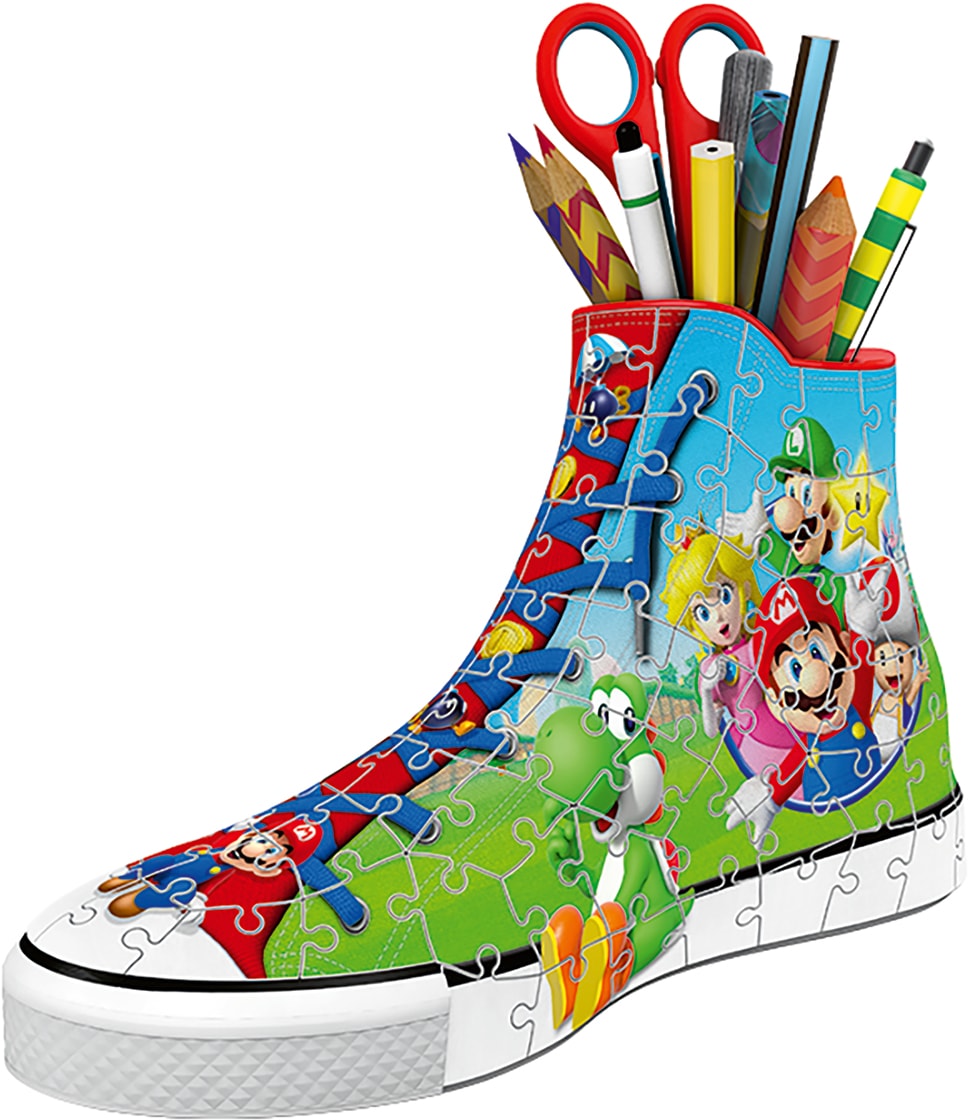 Ravensburger 3D-Puzzle »Sneaker Super Mario«, Made in Europe