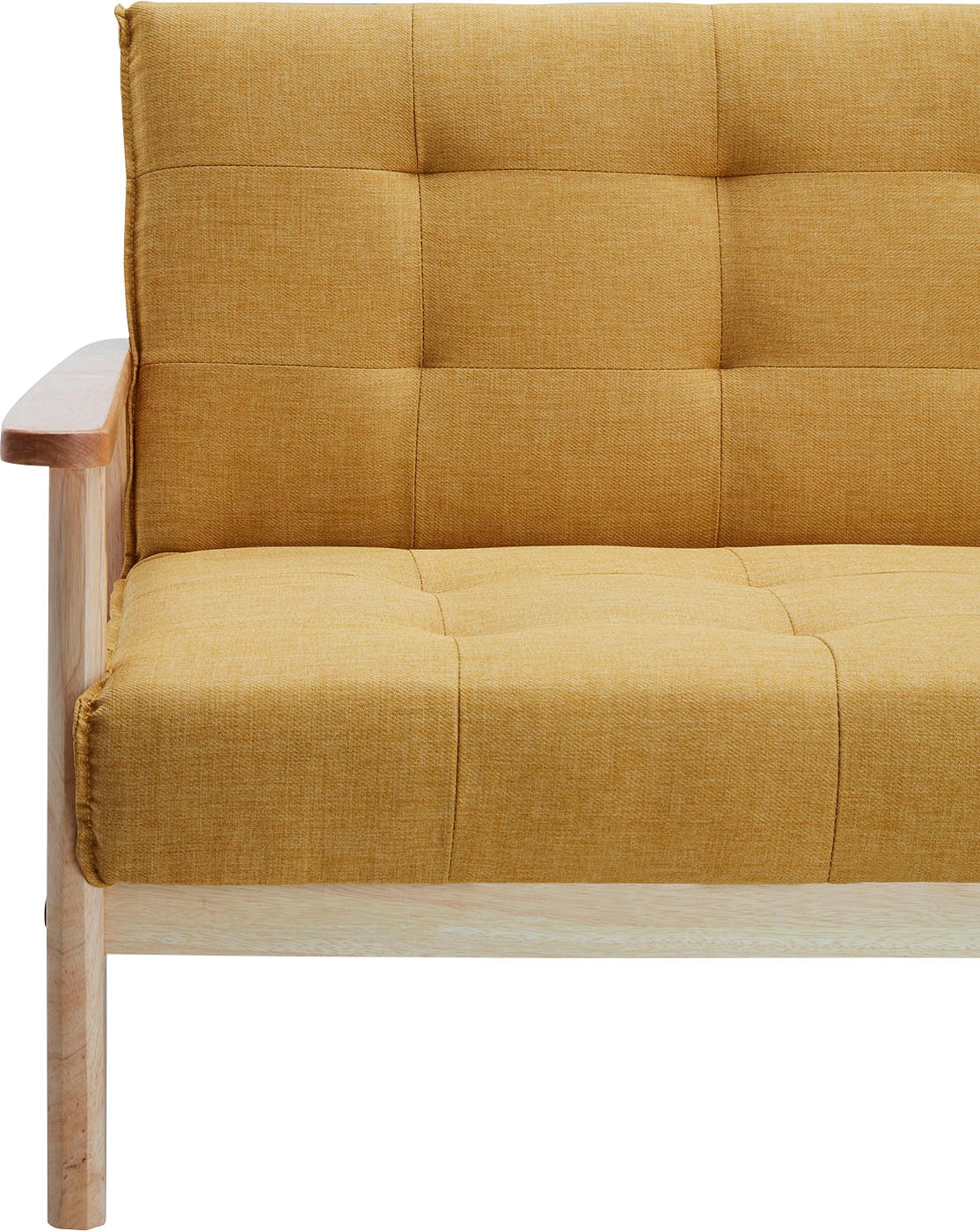 SalesFever Schlafsofa »Skagen, Sofa, 3-Sitzer«, mit Holzgestell, 60° Relax- und Schlaffunktion, Breite 190 cm