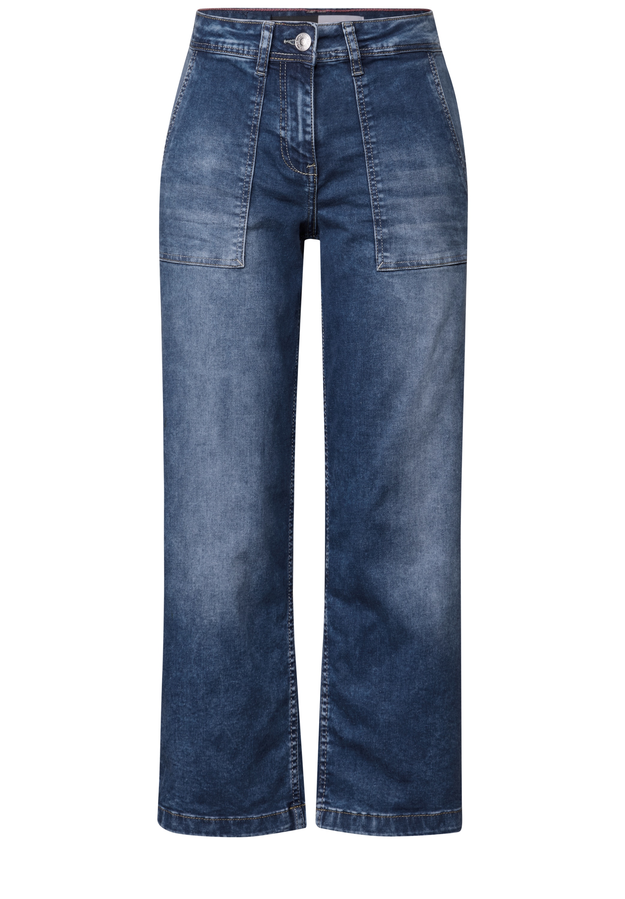 Cecil Loose-fit-Jeans, High Waist
