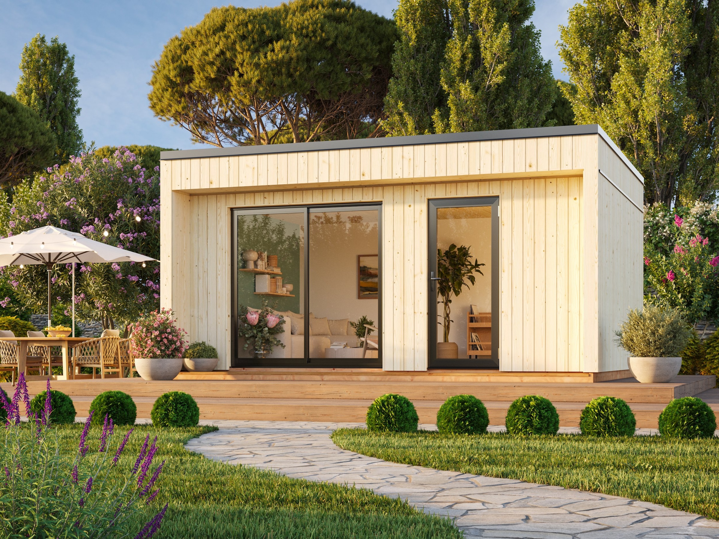 Palmako Gartenhaus »Johanna 19,4 m²«