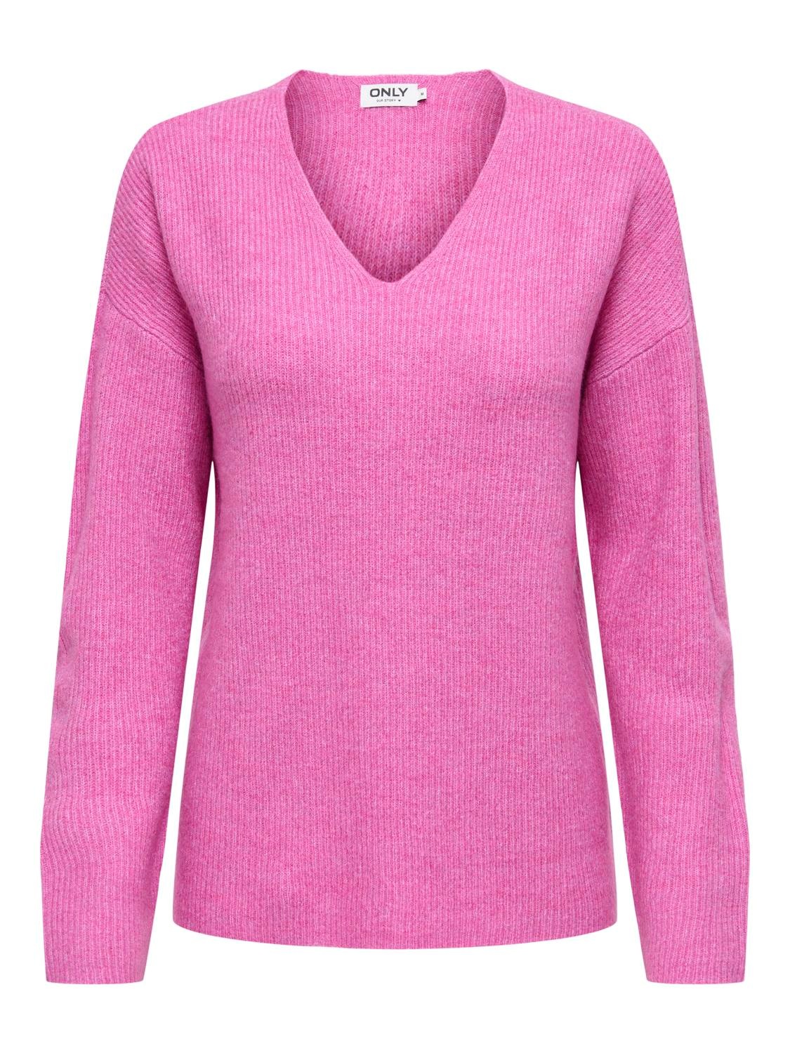 ONLY V-Ausschnitt-Pullover "ONLCAMILLA V-NECK L/S PULLOVER KNT NOOS" günstig online kaufen