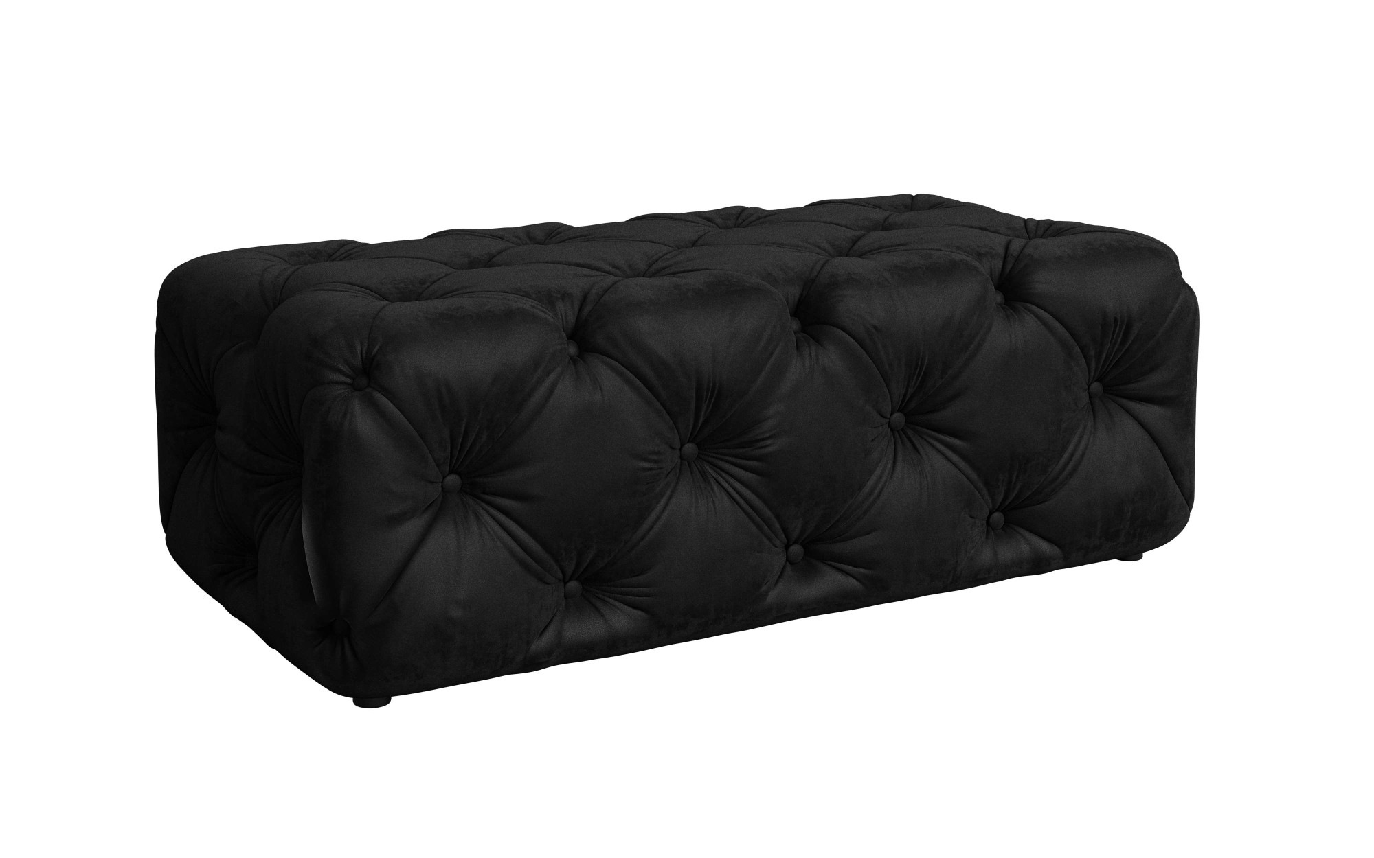 Home affaire Polsterhocker "FOLLINA" Polsterhocker mit klassischer Chesterf günstig online kaufen