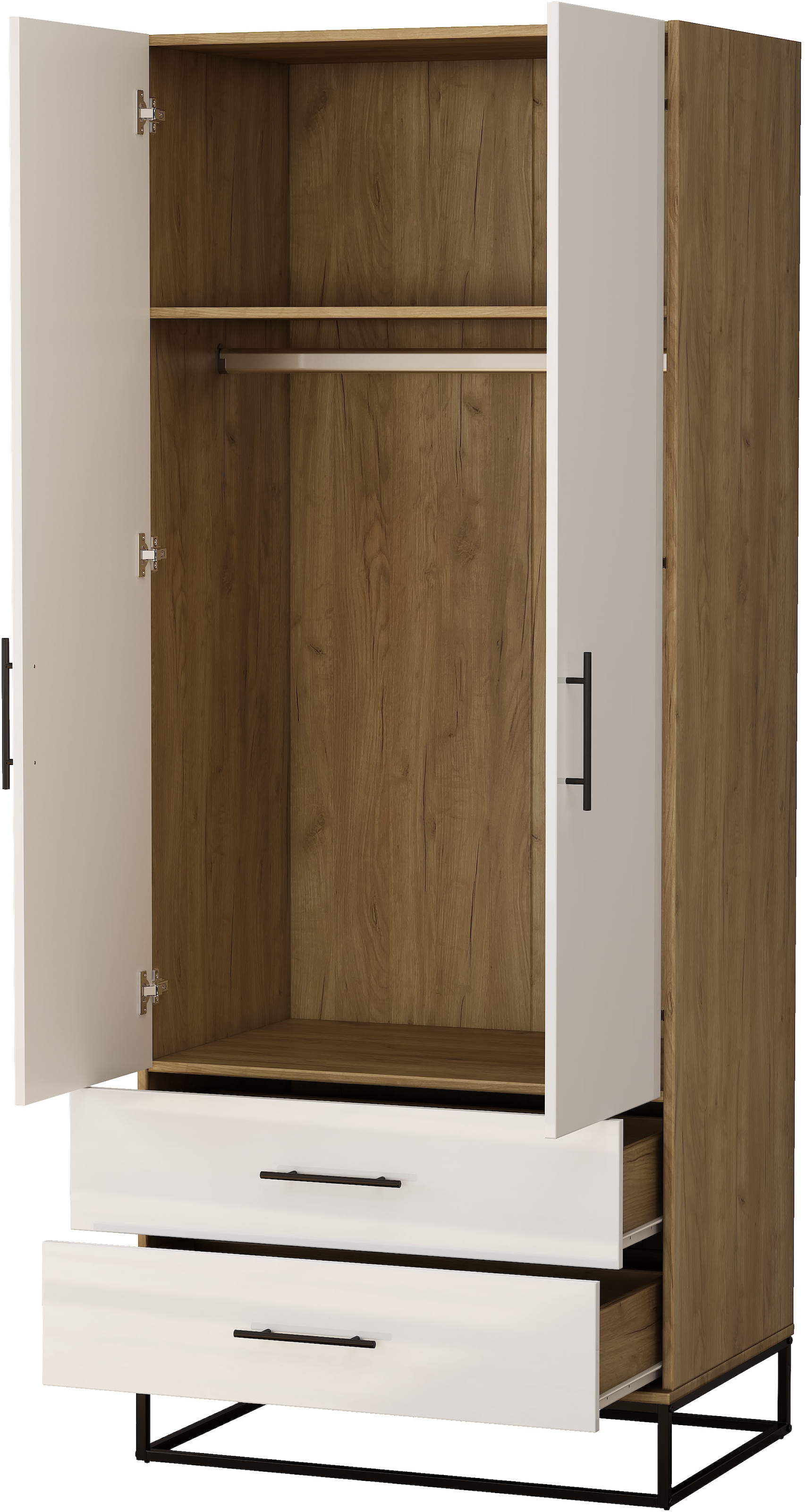 OTTO home Kleiderschrank »Lucca Schlafzimmerschrank Garderobe hochglanz Bestseller«