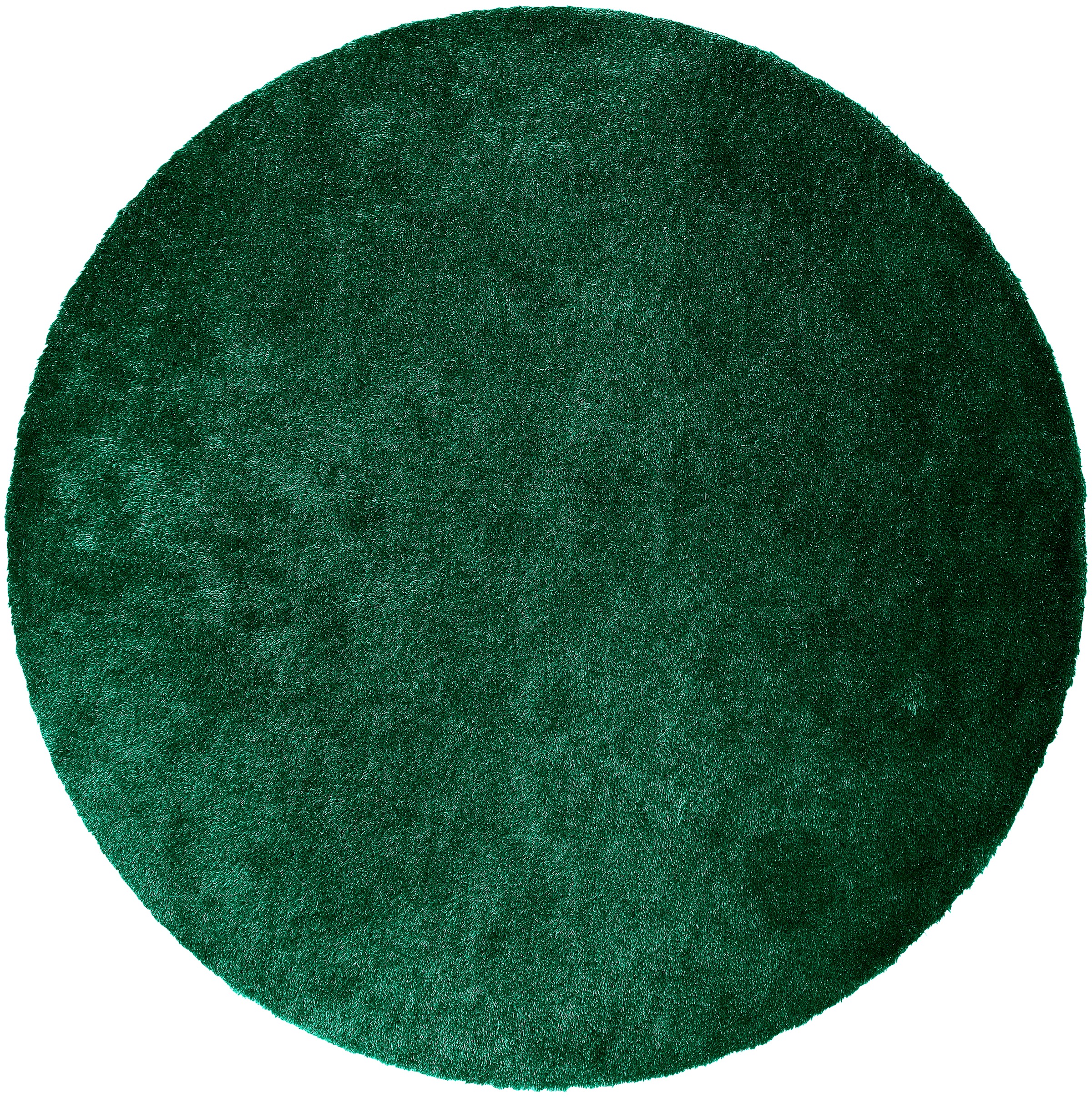 Bruno Banani Hochflor-Teppich »Dana Teppich, Kundenliebling«, rund, 30 mm Höhe, unifarben, Mikrofaser Teppiche, Wohnzimmer, Schlafzimmer, Esszimmer