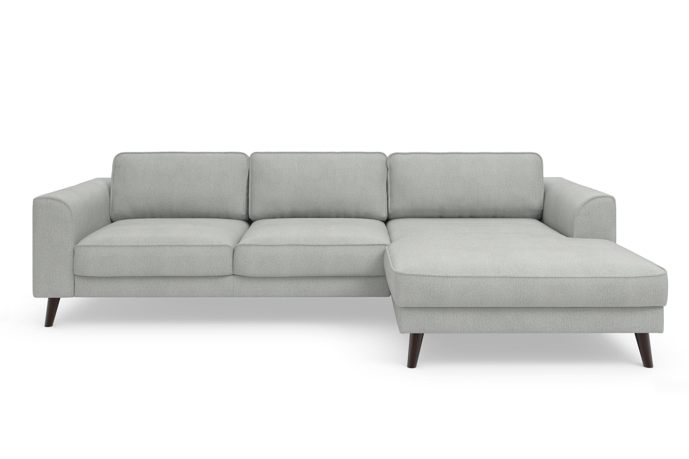 TRENDMANUFAKTUR Ecksofa "Lumber Jack, elegantes Designsofa, zeitlos modern, günstig online kaufen