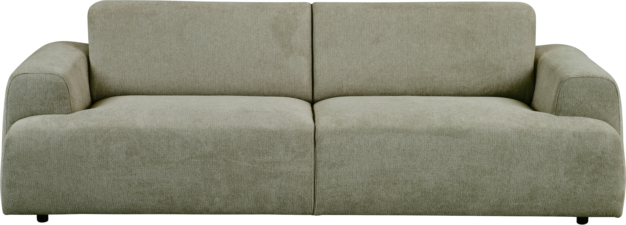 andas 3-Sitzer »Linkka, Breite 237 cm«, in einem weichen Chenille-Stoff, mit Wellenunterfederung