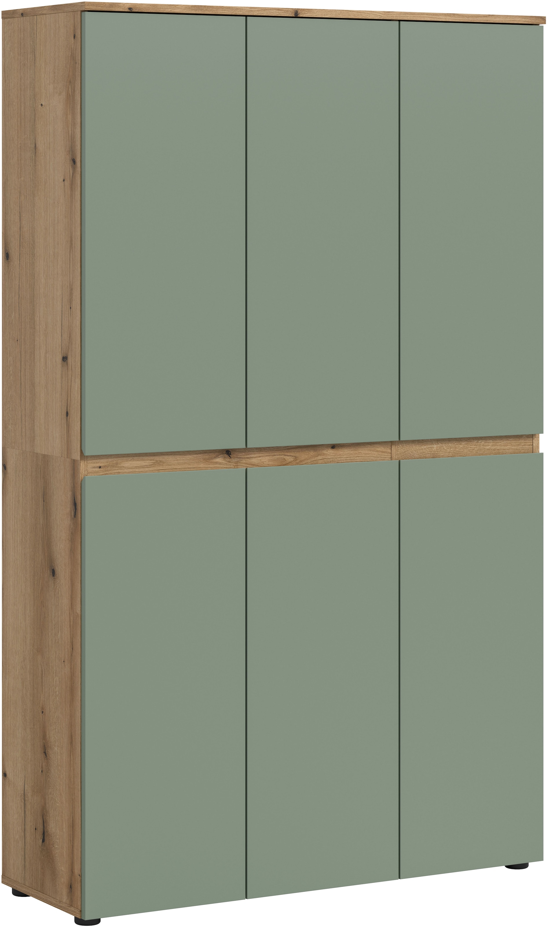 Home affaire Mehrzweckschrank "CIPELA" 1 Stk. tlg. BxH:105x175 cm, viel Sta günstig online kaufen