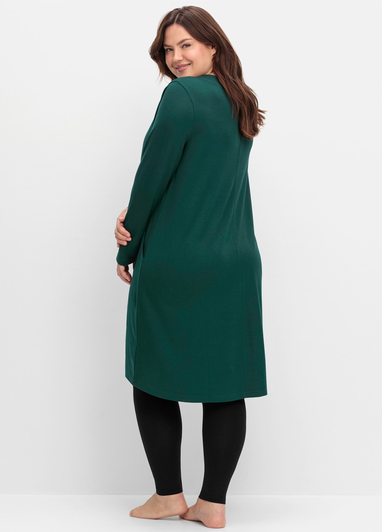 Sheego Sweatkleid "Sweatkleid" günstig online kaufen