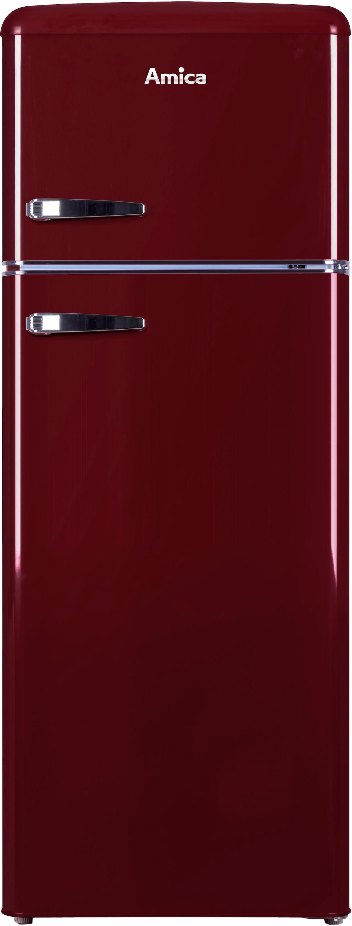 Amica Kühl-/Gefrierkombination »KGC1563 R« 144 cm hoch 55 cm breit