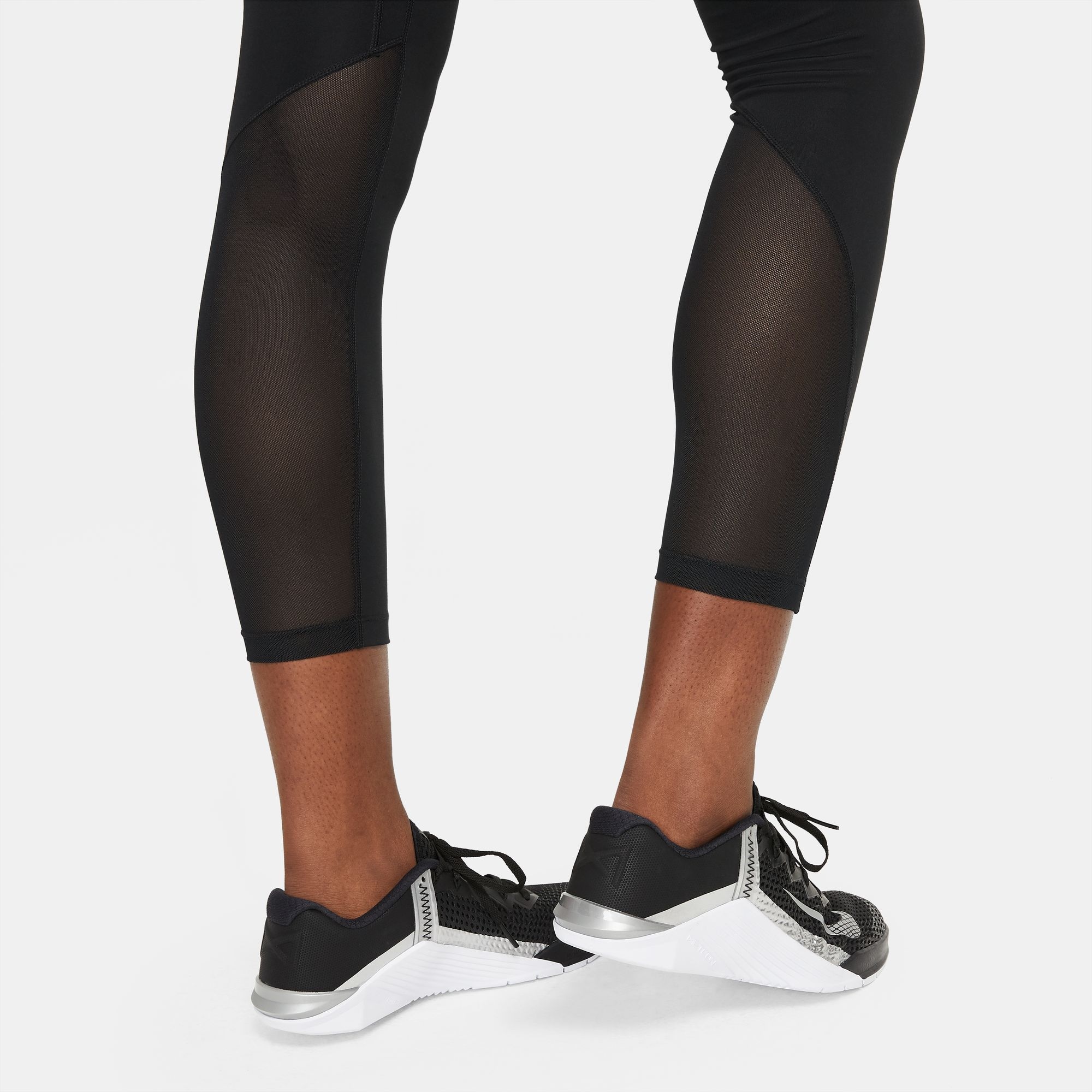 Nike Trainingstights »ONE WOMEN'S MID-RISE / MESH-PANELED LEGGINGS«