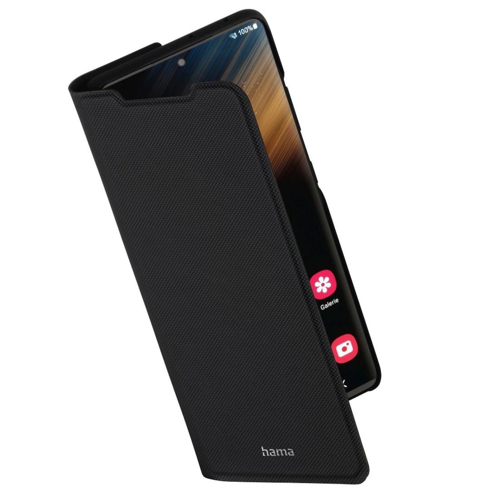 Hama Smartphone-Hülle »Booklet für Samsung Galaxy S22 Ultra (5G), schwarz, schlankes Design«, Samsung Galaxy S22 Ultra 5G