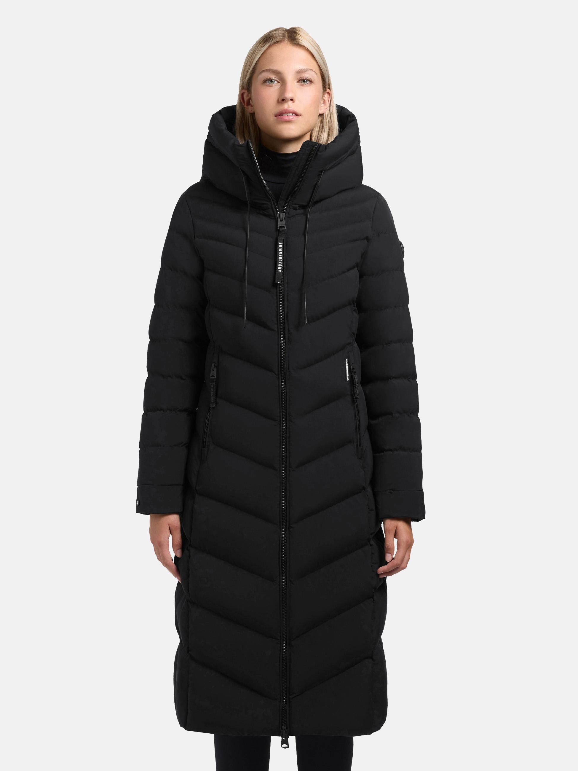khujo Steppjacke "Stoane2" mit Kapuze Winterjacke mit Kapuze