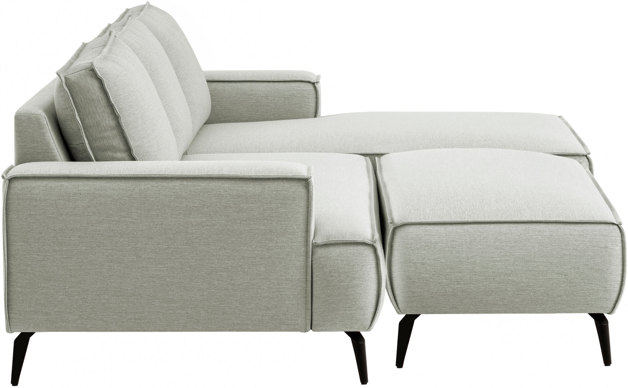OTTO home Sitzgruppe »TVINNU« Set,  Set, stellbar zum Schlafsofa (Krokodilverbinder)