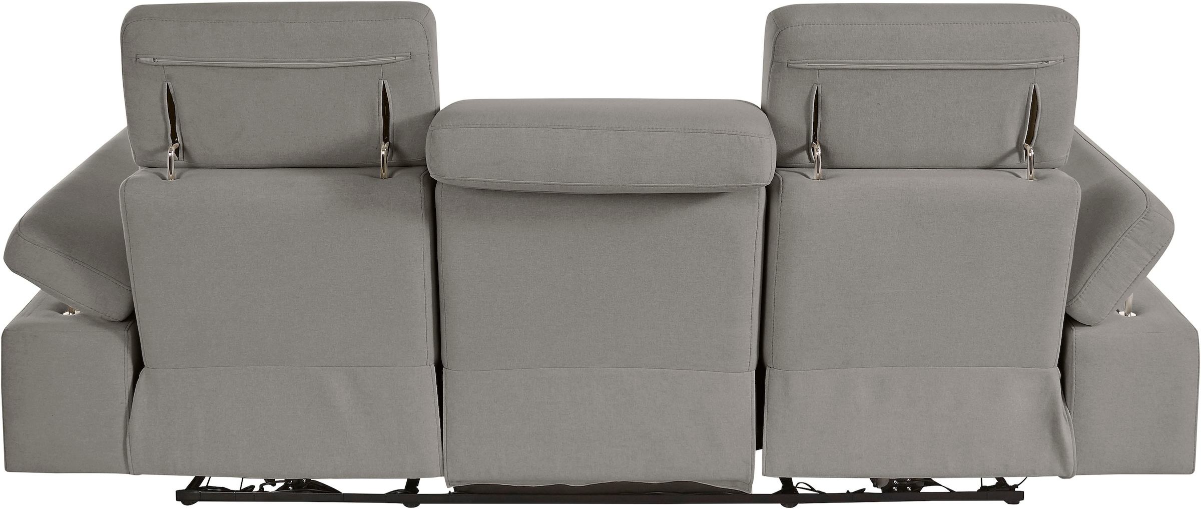 Places of Style 3-Sitzer »Kilado«, mit 2x Relaxfunktion, verstellbarer Armlehne, Kopfteilverstellung