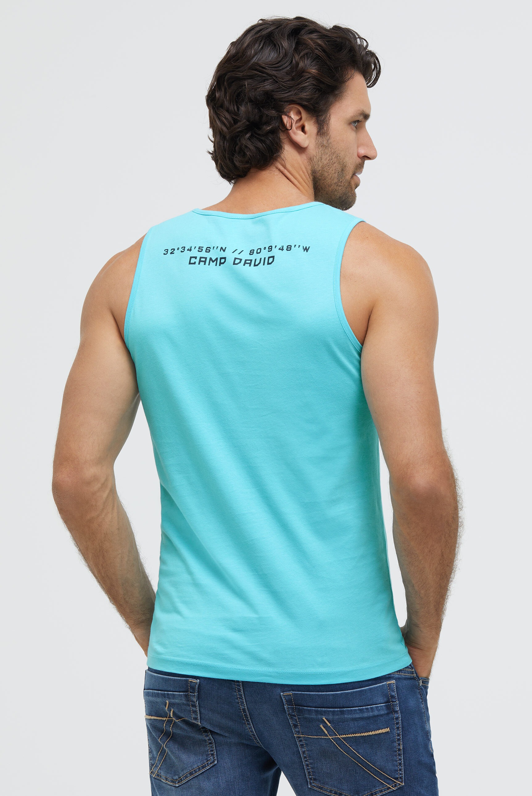 CAMP DAVID Tanktop aus Baumwolle